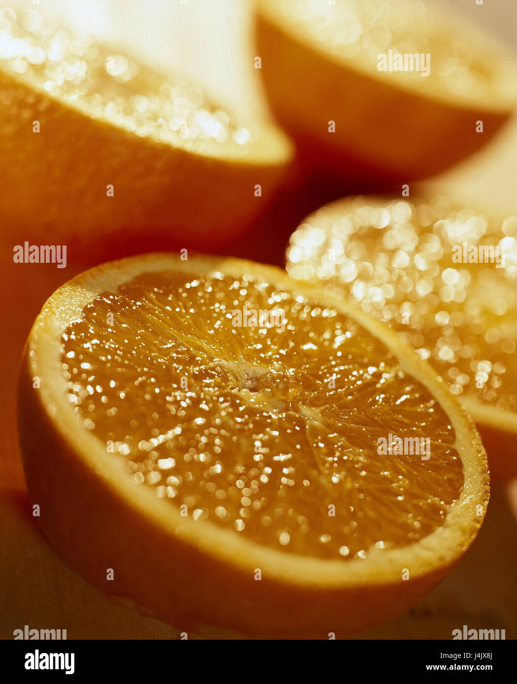 Oranges, halves still life, fruit, fruits, citrus fruits, Agrumen