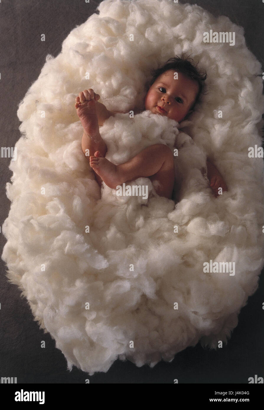 Cotton bed, baby, sleep inside, 'cloud bed', child, infant, sleep