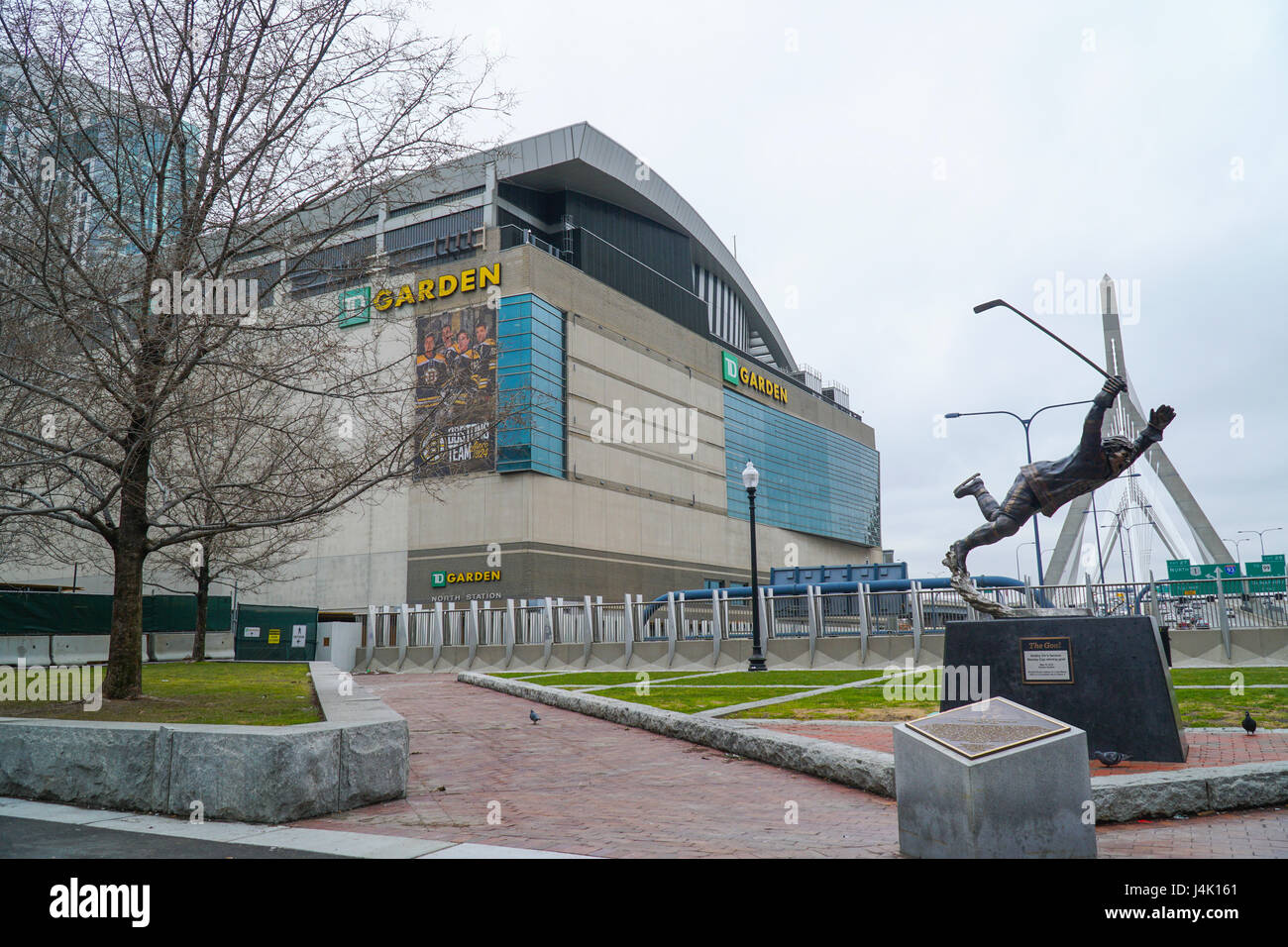 TD Garden in Boston BOSTON , MASSACHUSETTS Stock Photo Alamy