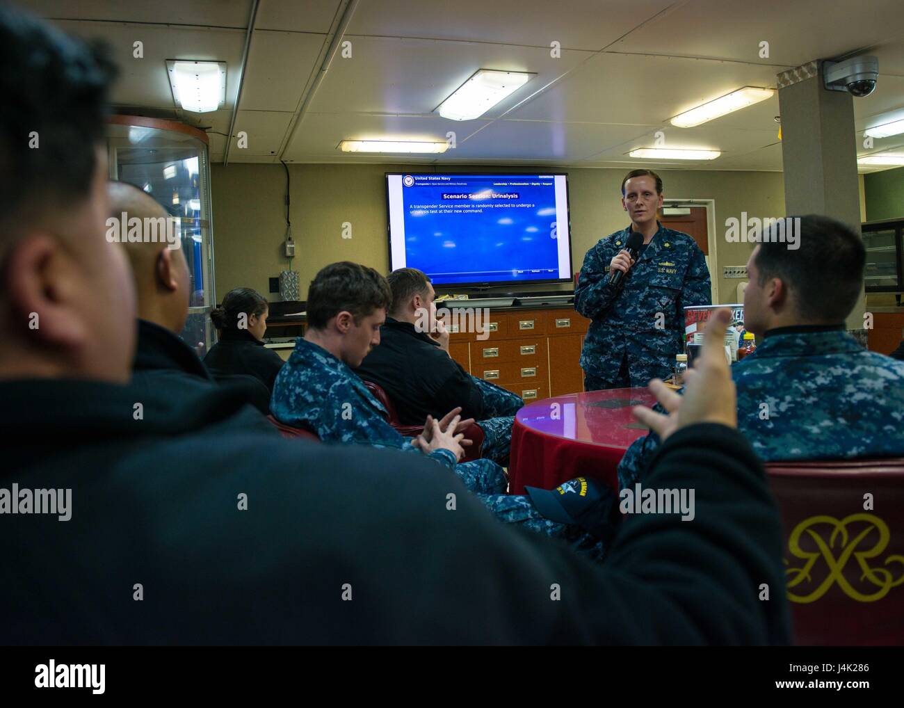 Department of the navy transgender policy training hires stock