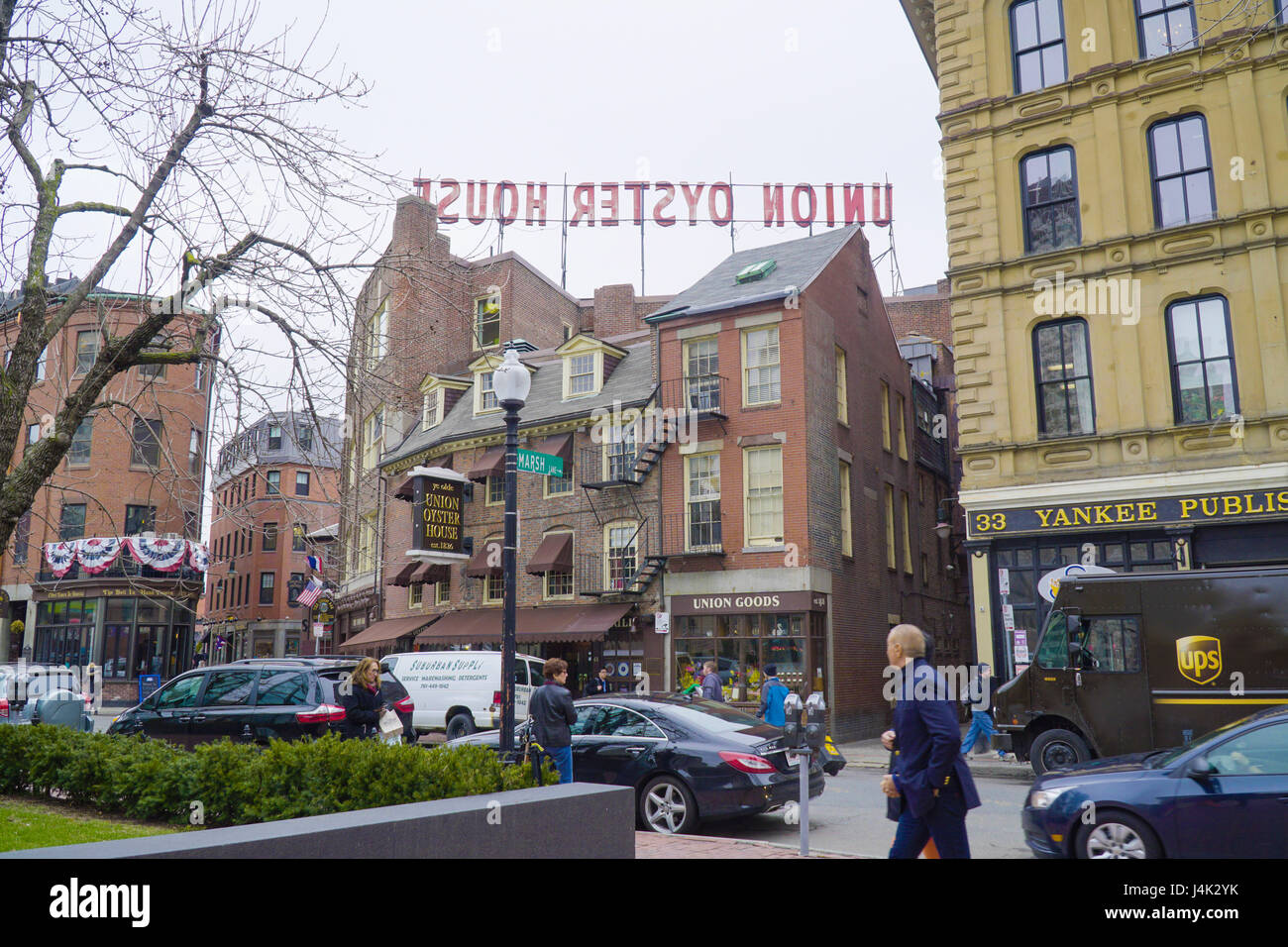 Union Oyster House in Boston BOSTON , MASSACHUSETTS Stock Photo Alamy