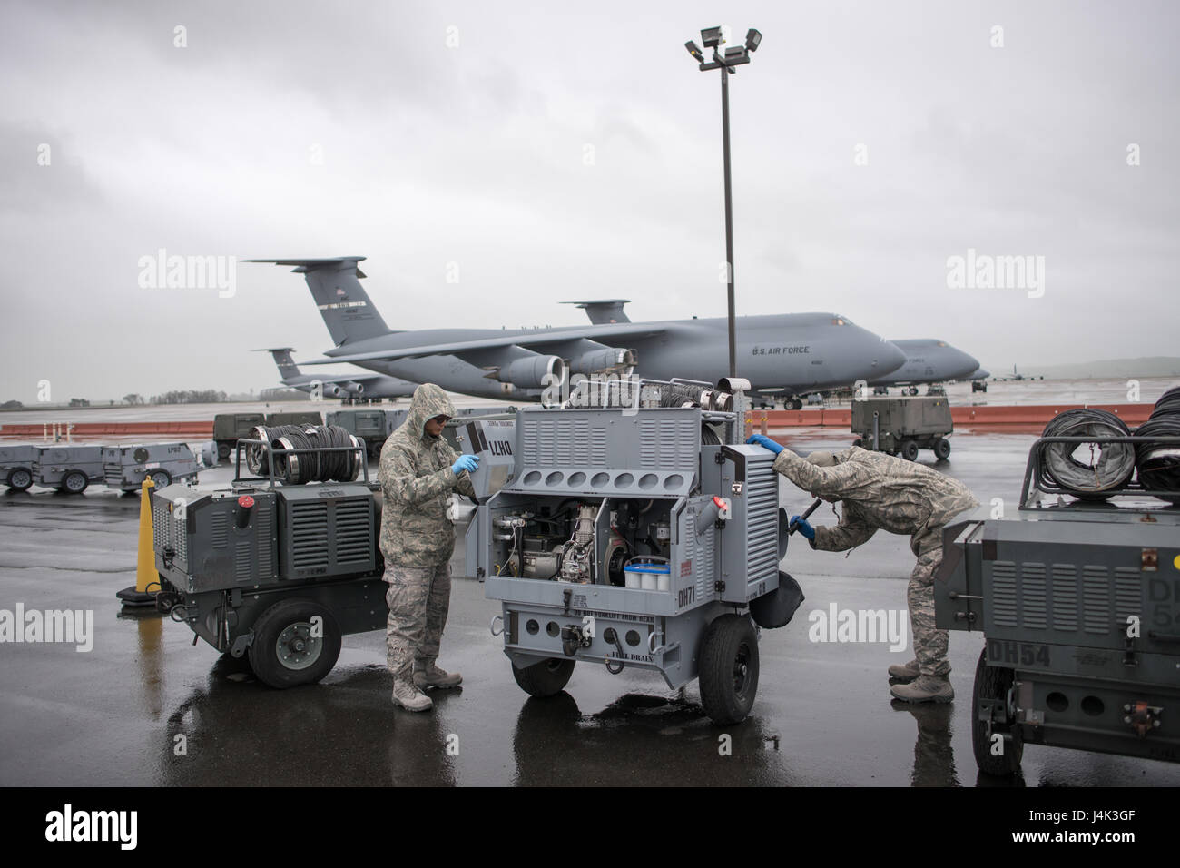 Loc Generator Usaf Air Force mechanics from the 349th Aerospace Generation Equipment ...