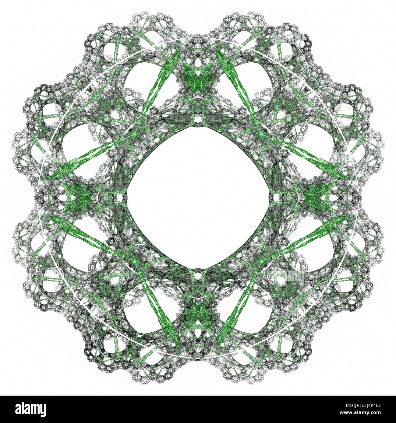 Fractal symmetrical pattern hi-res stock photography and images - Alamy