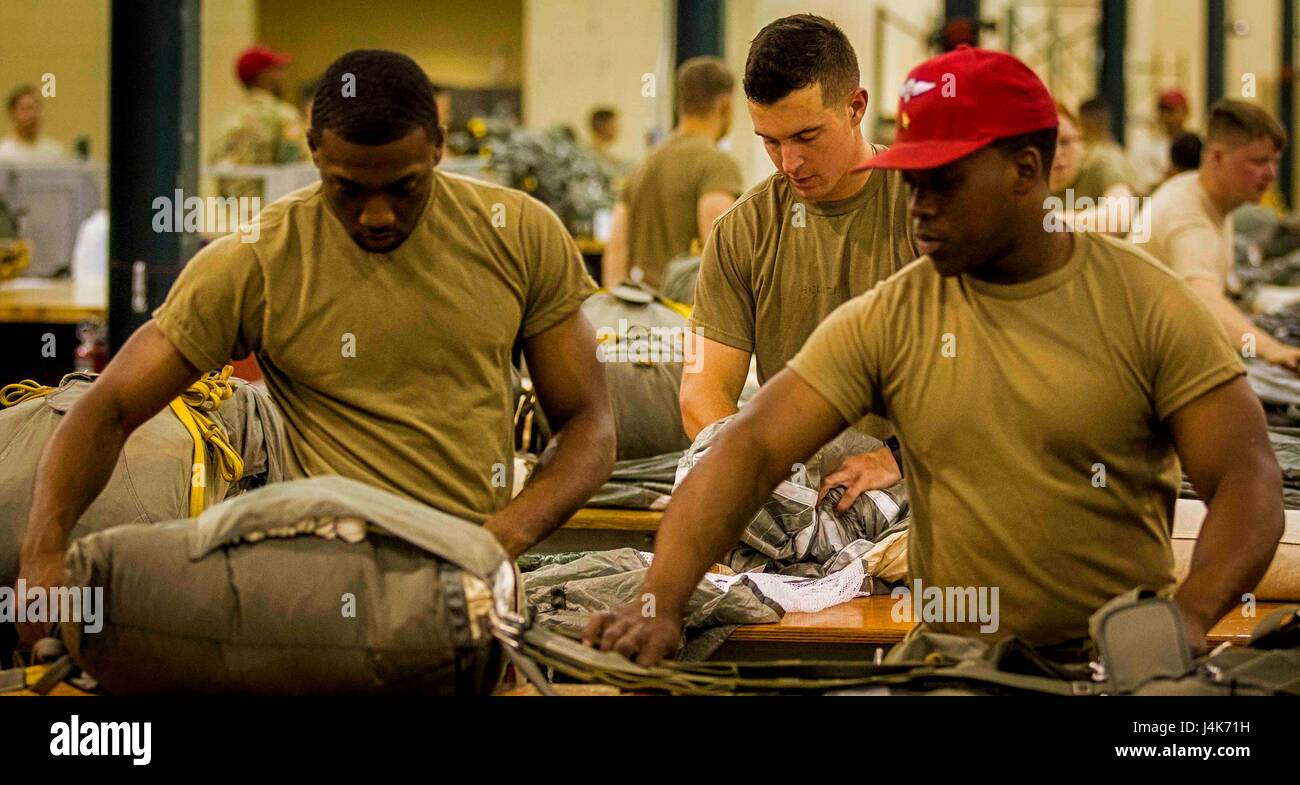 Parachute Riggs A Parachute Rigger from the 11th Quartermaster, 82nd Airborne Division ...