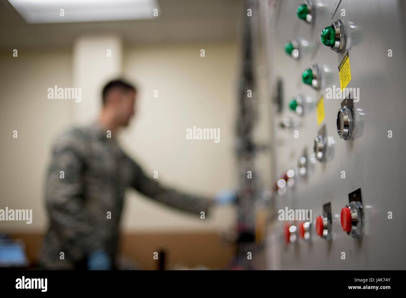 U.S. Air Force Senior Airman Adam Fischer, 18th Component Maintenance ...