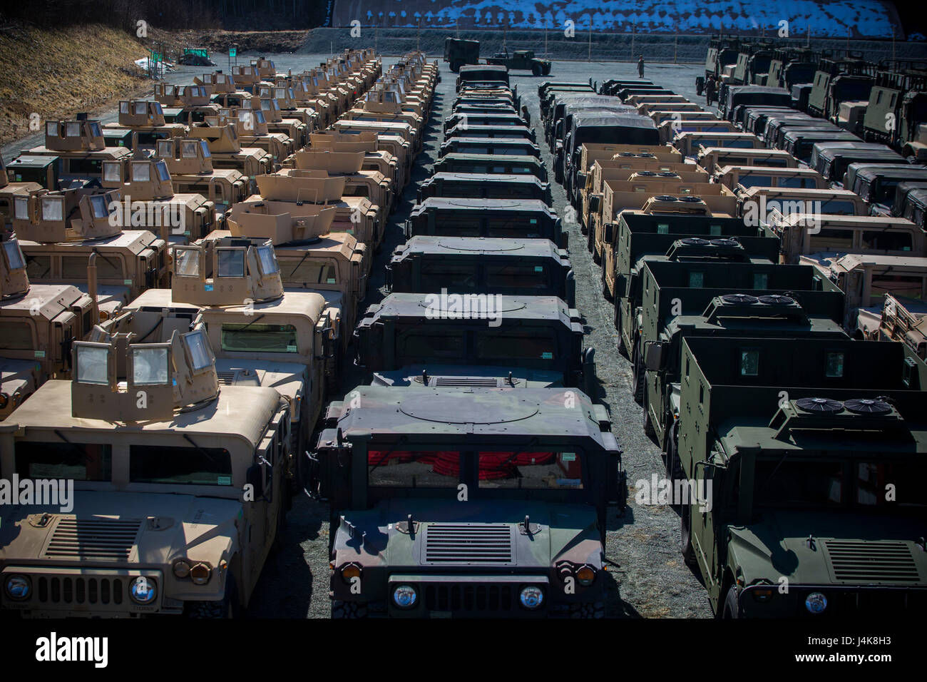 Equipment from the Marine Corps Prepositioning Program in Norway (MCPP