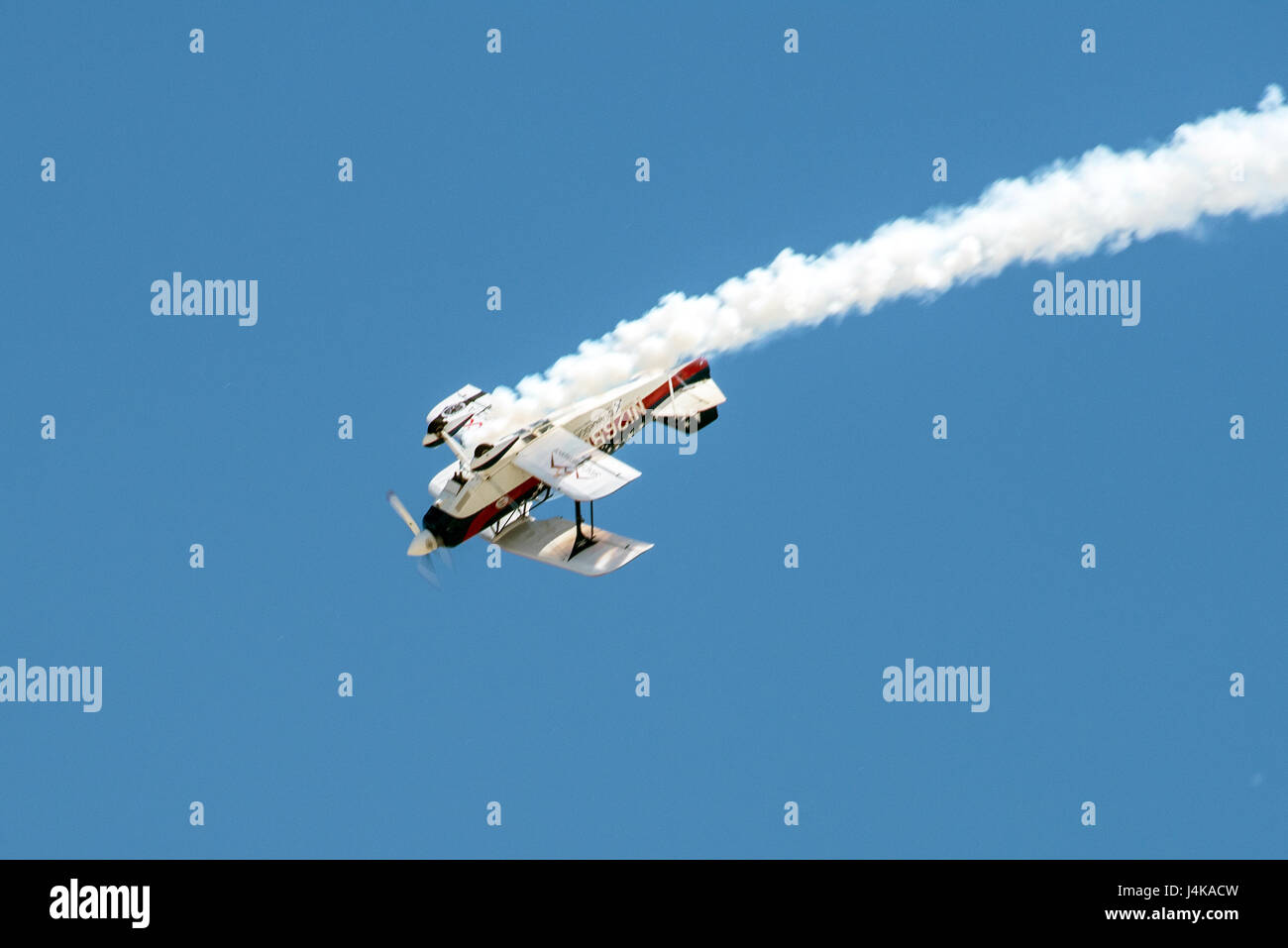 The Wings Over Solano Air Show at Travis Air Force Base, California,  featured aerial performances by the United States Air Force Thunderbirds,  U.S. Army Golden Knights parachute team, flyovers, and static displays,