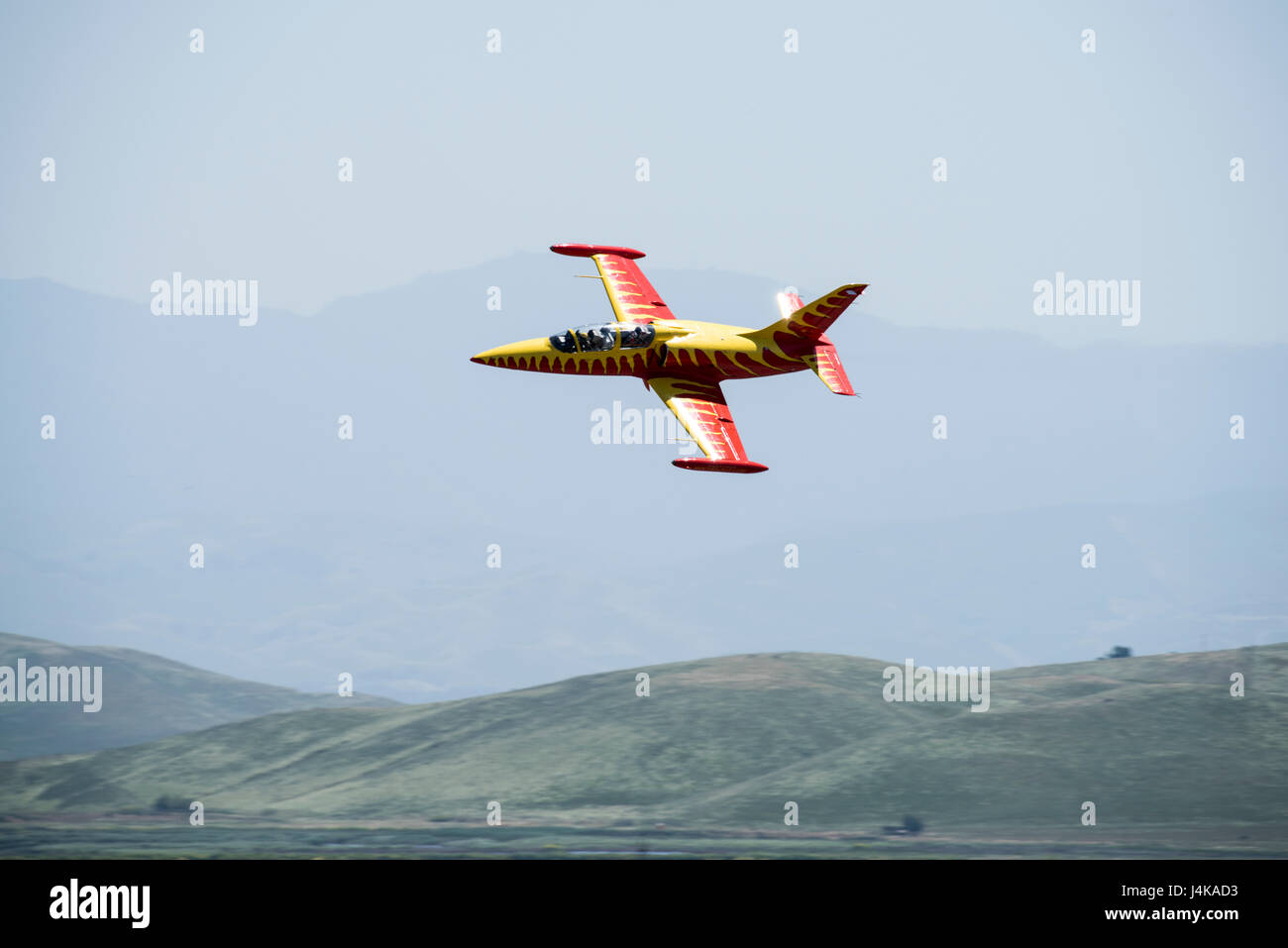 Wings Over Solano Air Show at Travis Air Force Base features United States  Air Force Thunderbirds, U.S. Army Golden Knights, aerial demonstrations,  parachute teams, flyovers, and static displays Stock Photo - Alamy