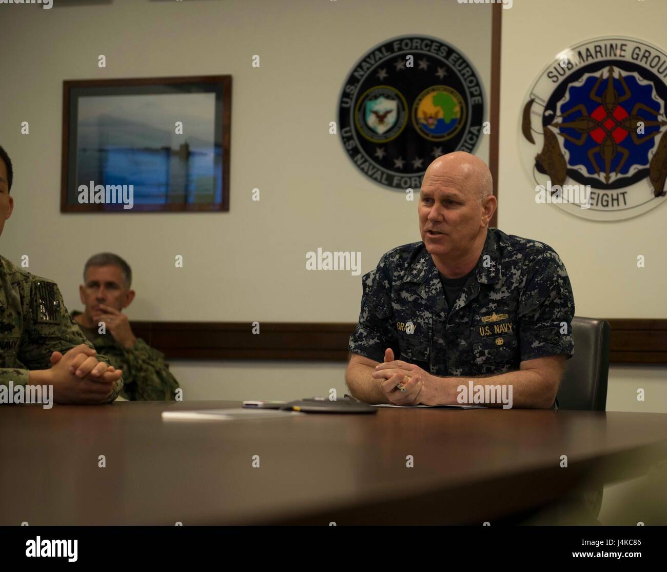 Commander 6th fleet hi-res stock photography and images - Alamy