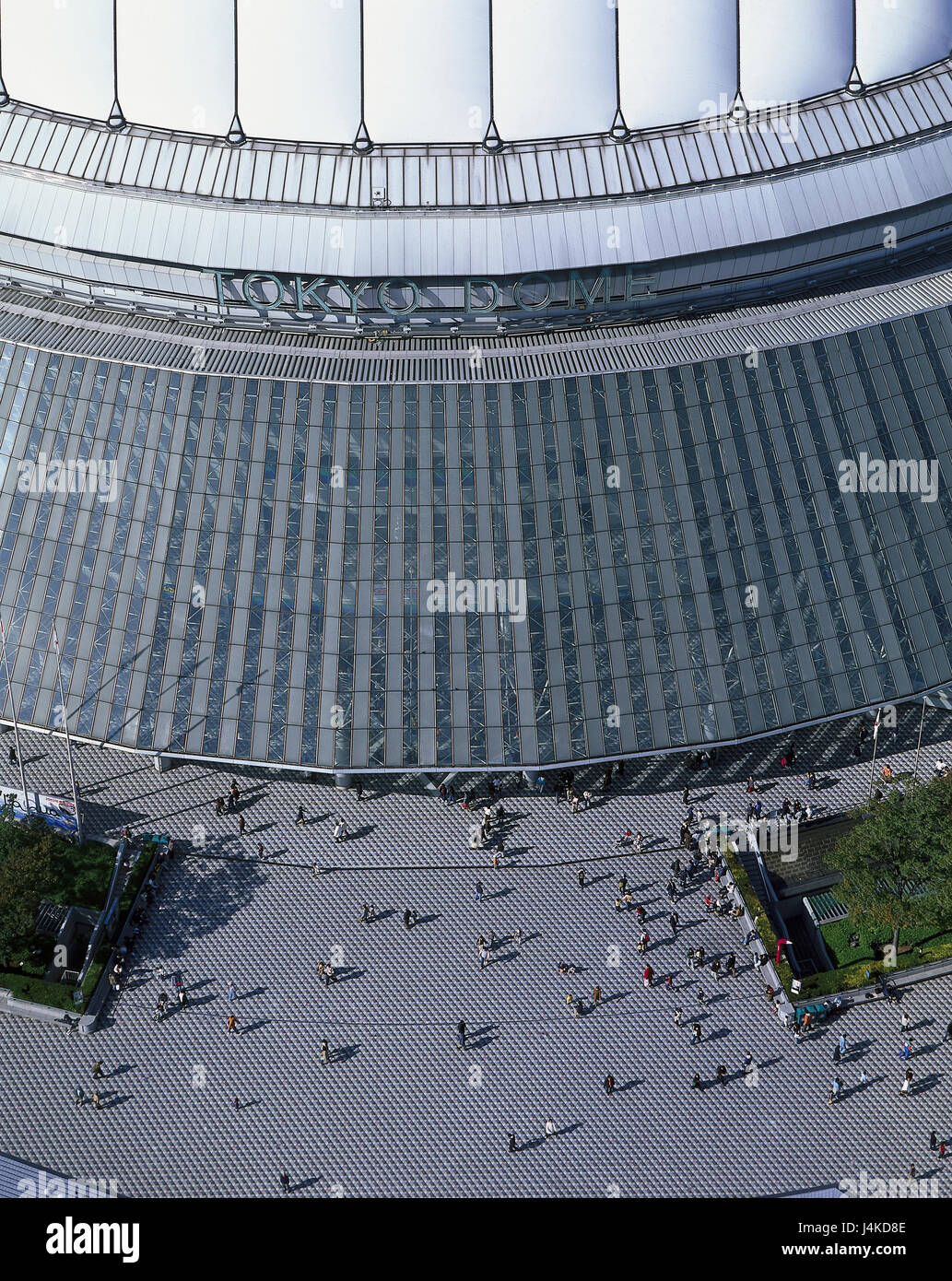 Japan, Tokyo, Tokyo cathedrals, detail, pedestrian, from above Asia, Honshu, Tokyo, building, structure, architectural style, construction, architecture, art, place of interest, culture, visitor, overview Stock Photo