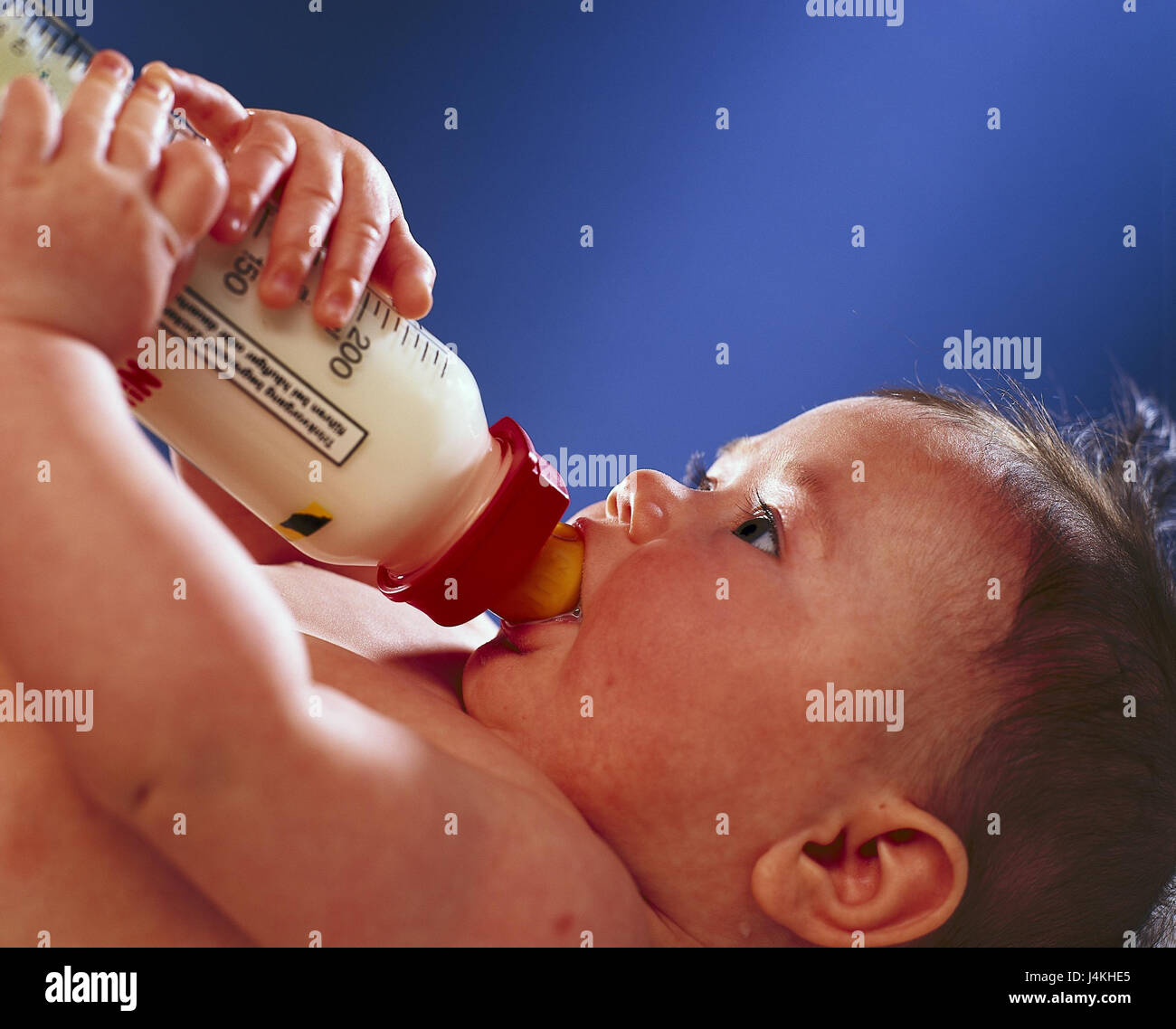 Infant, baby's bottle inside, child, baby, child flask, baby food