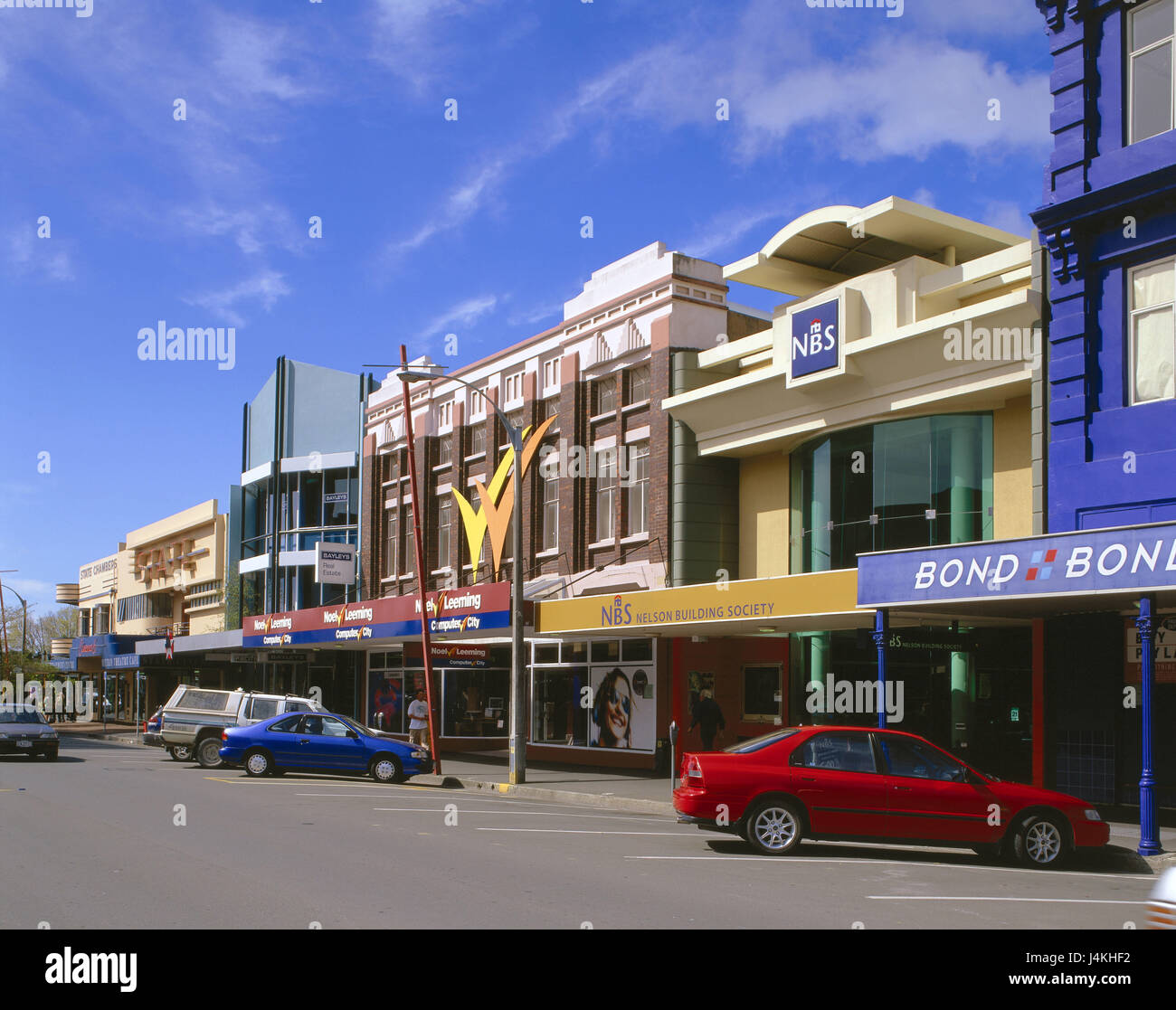 New Zealand, south island, Nelson, city centre, kind of Deco's building