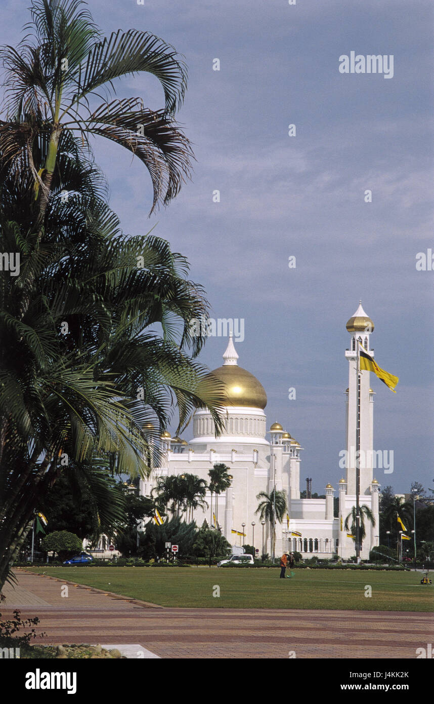 Island Borneo, Brunei, Bandar Seri Begawan, Omar Ali Saifuddien-Moschee 