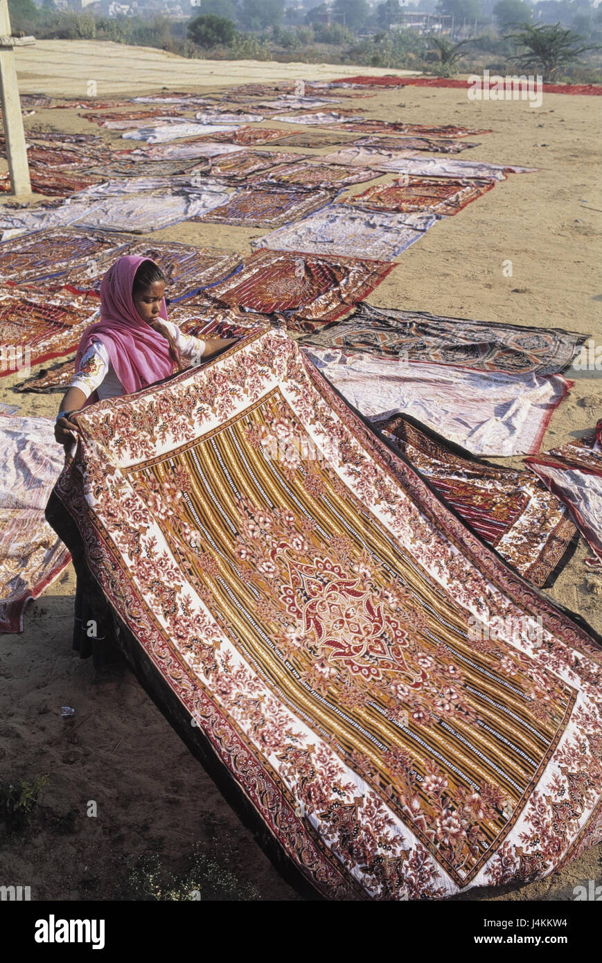 Jaipur cotton cloths hires stock photography and images Alamy