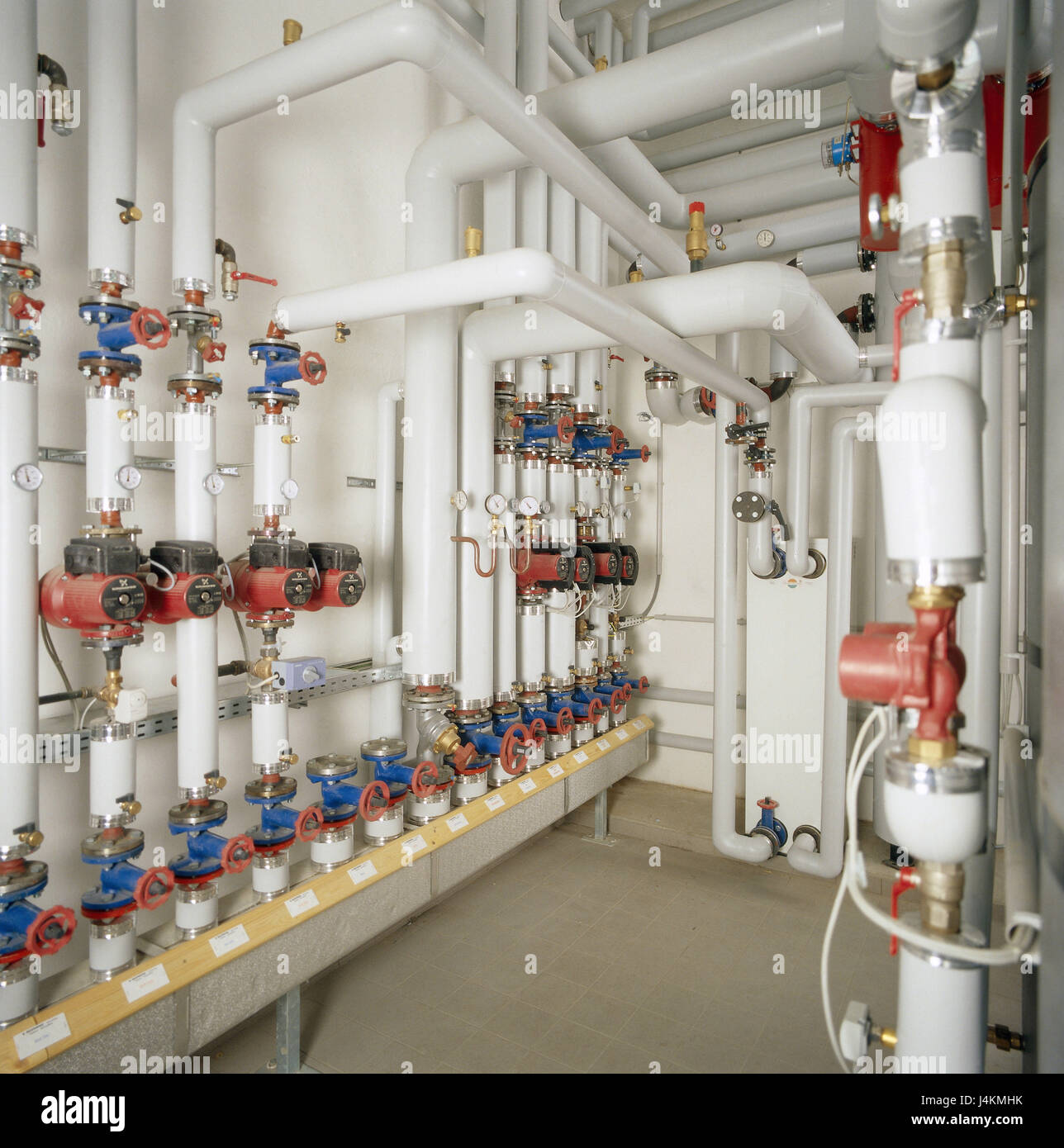 Heating room, to pipe, detail, valves hot water heating, heating, to