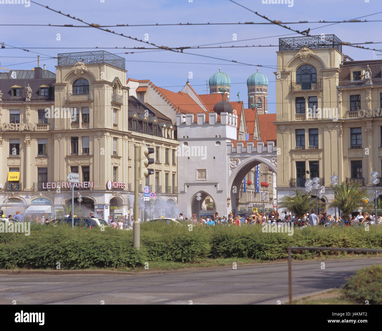 Munich karls square stachus hi-res stock photography and images - Alamy