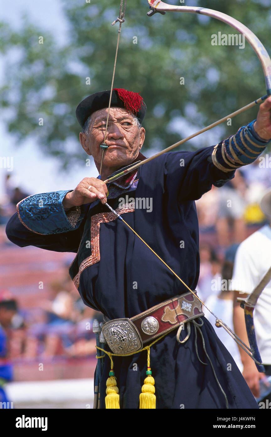 Mongolian Archery Technique