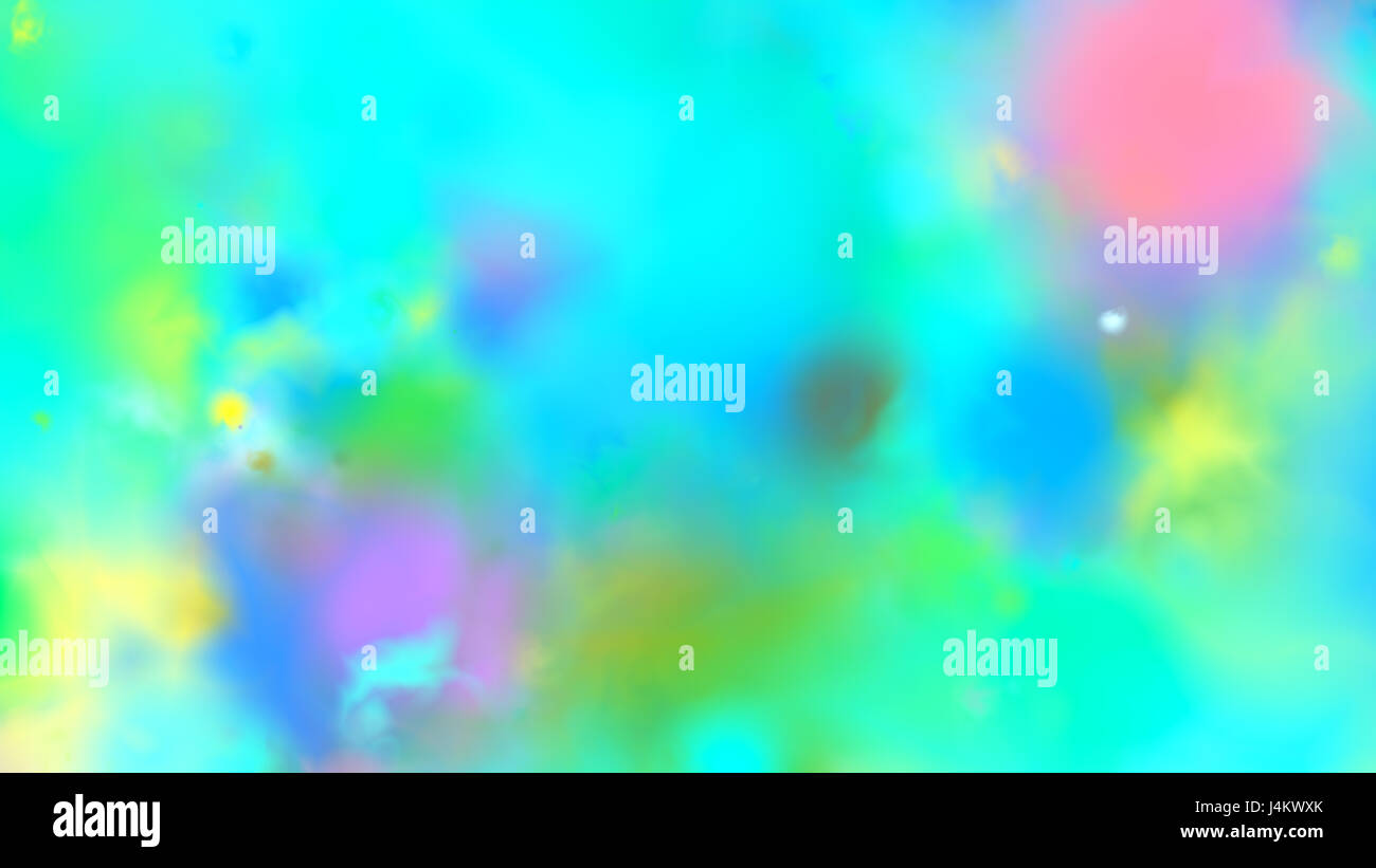 Beautiful abstract colorful blurred background with defocused lights ...