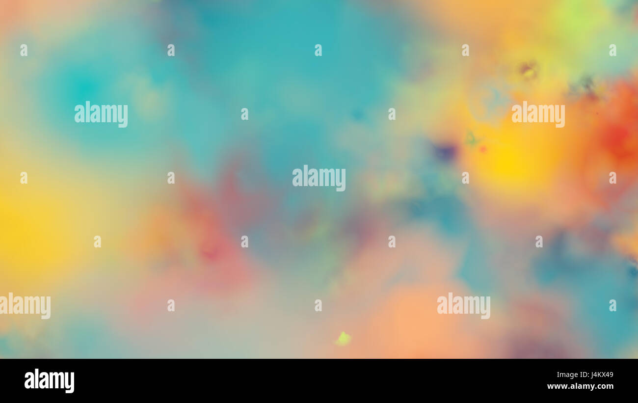 Beautiful abstract colorful blurred background with defocused lights ...