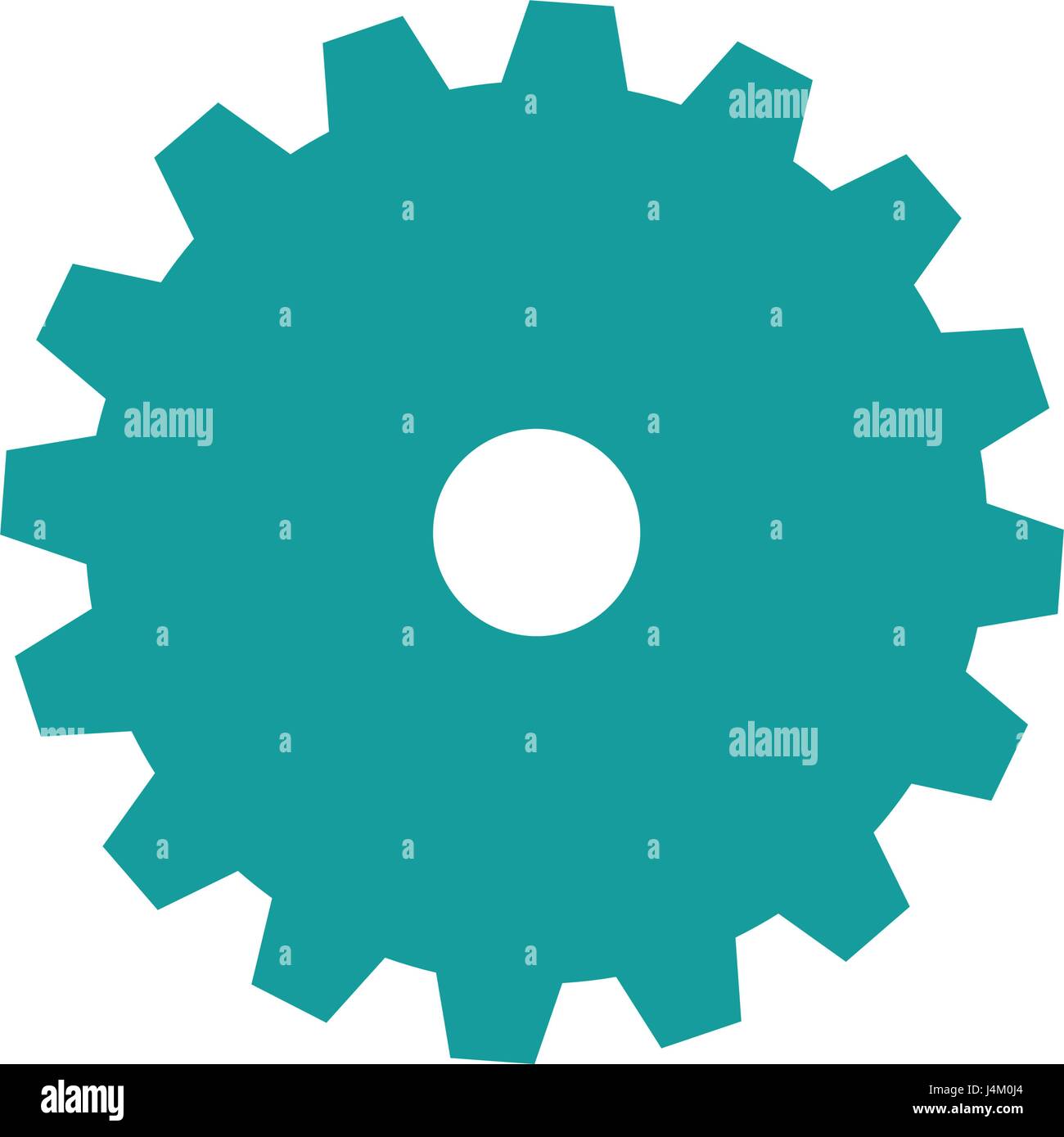 Gear machinery piece Stock Vector Image & Art - Alamy
