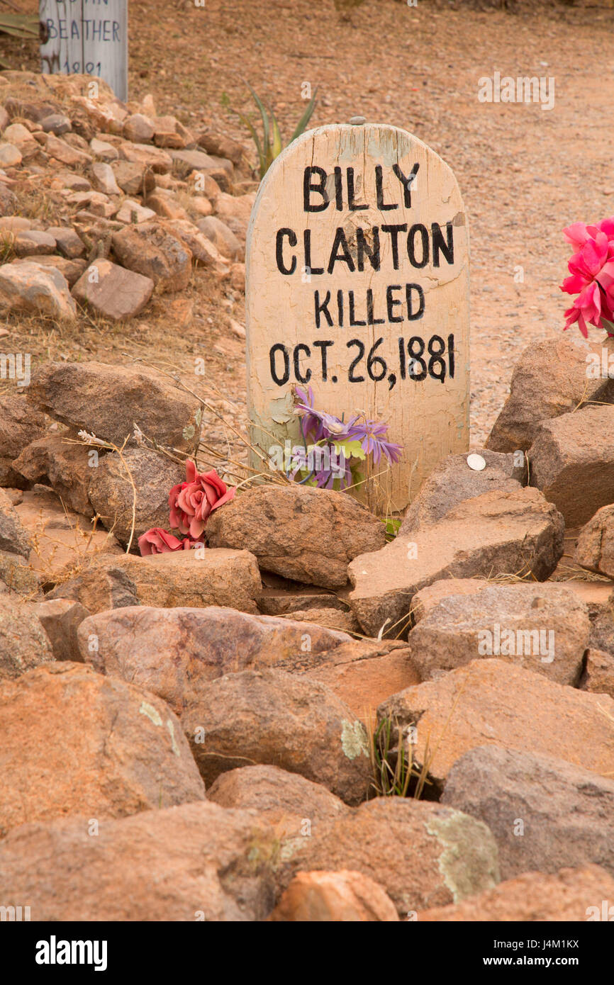 Boot Hill Graveyard, Tombstone, Arizona Stock Photo Alamy