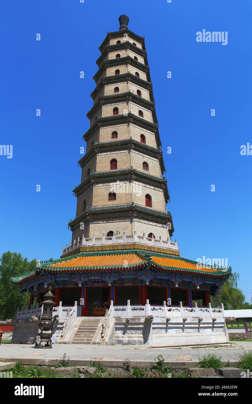 Sheli pagoda (1761), Chengde, China Stock Photo