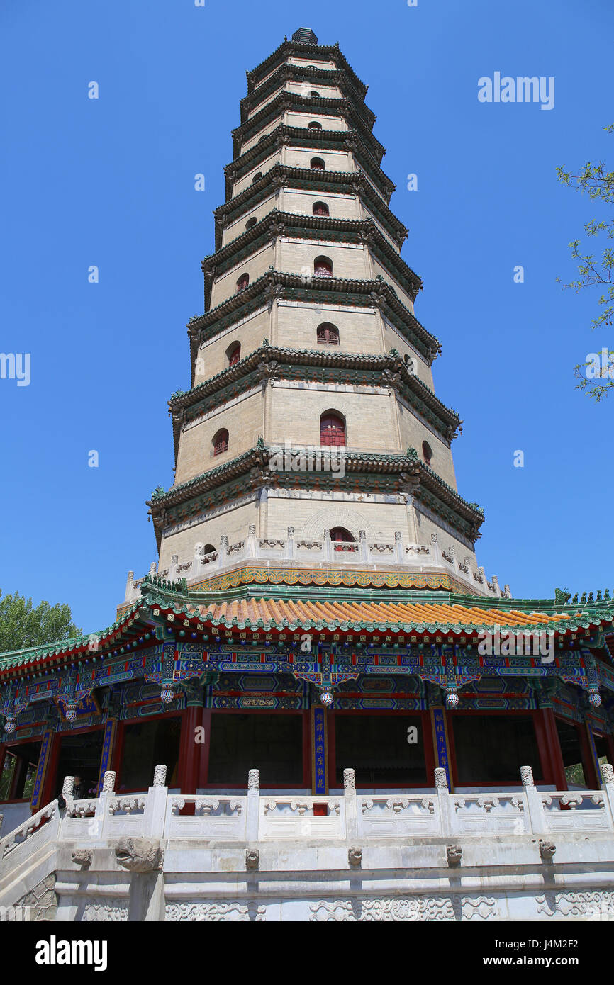 Sheli pagoda (1761), Chengde, China Stock Photo