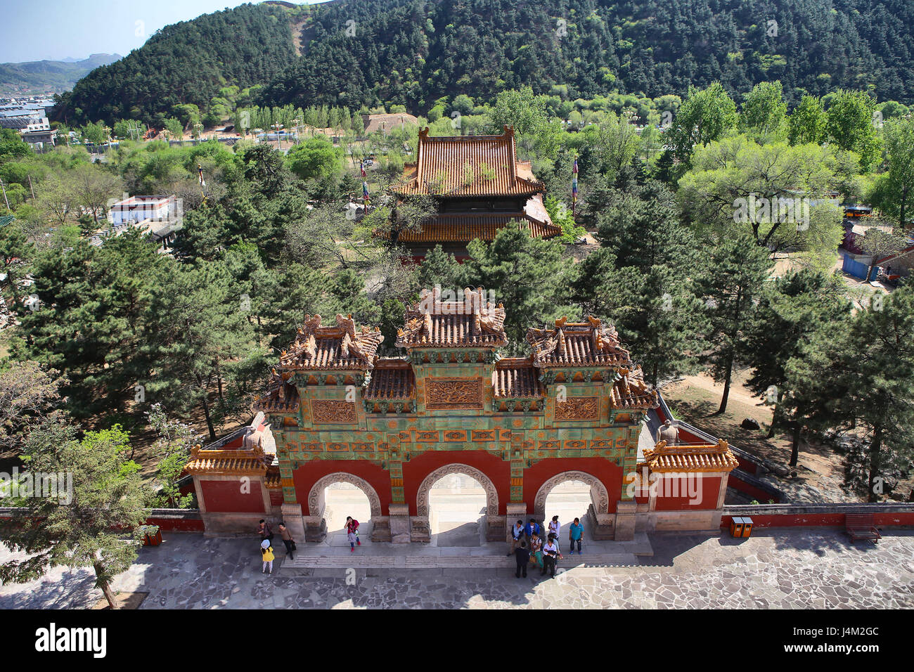 Xumi Fushou temple (1780), Chengde, China Stock Photo