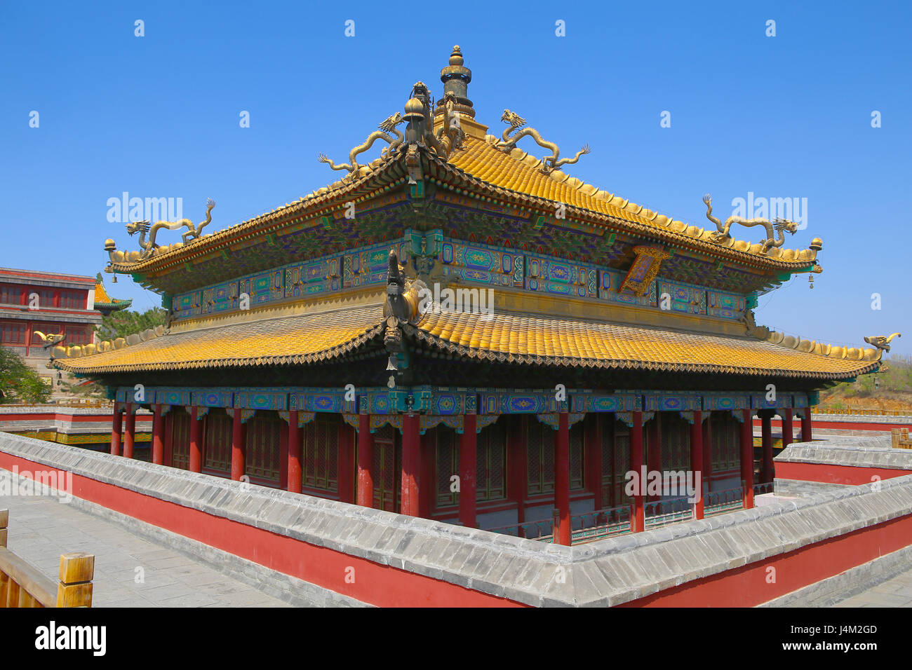 Xumi Fushou temple (1780), Chengde, China Stock Photo