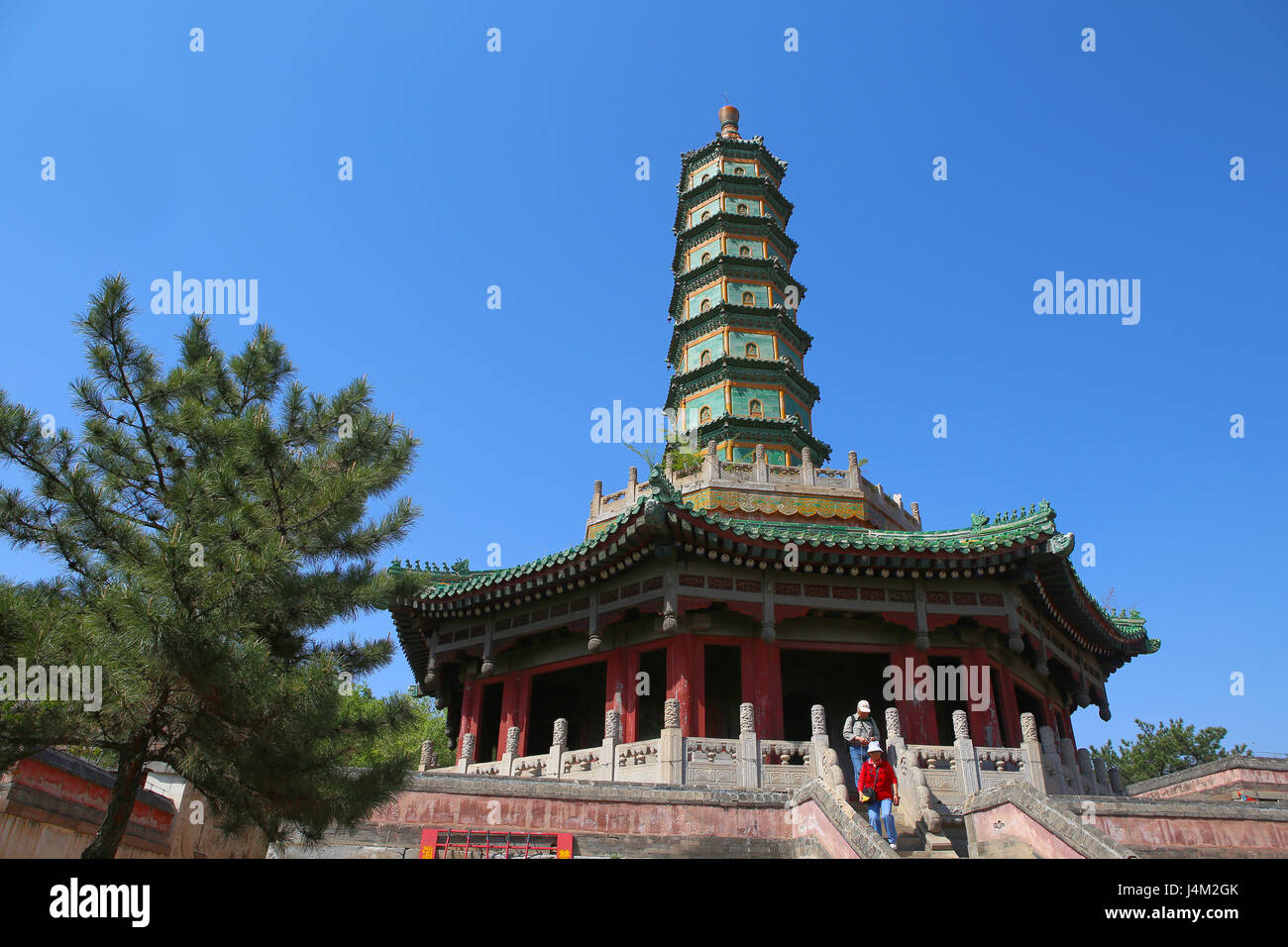 Xumi Fushou temple (1780), Chengde, China Stock Photo