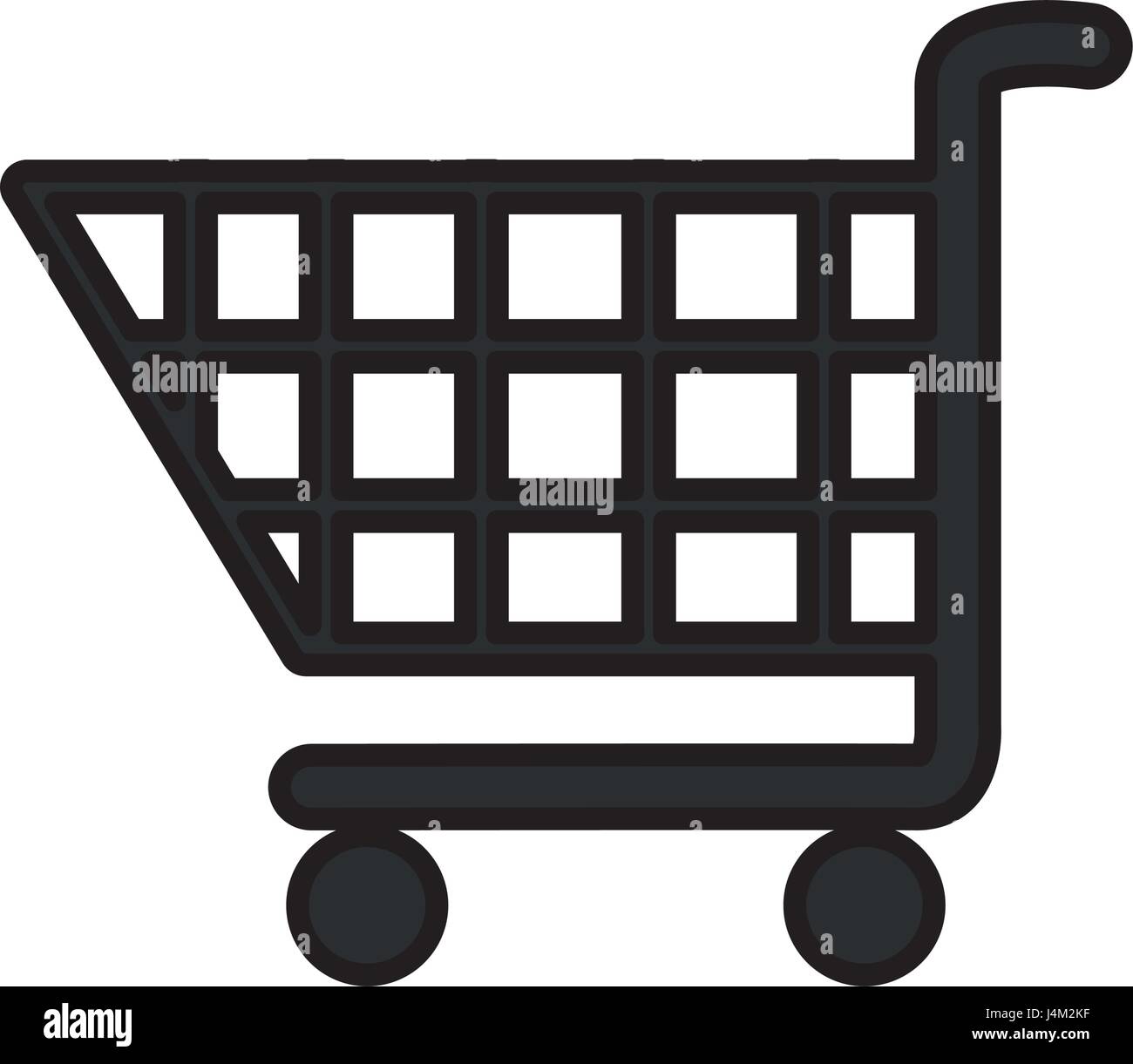 Shopping cart symbol Stock Vector