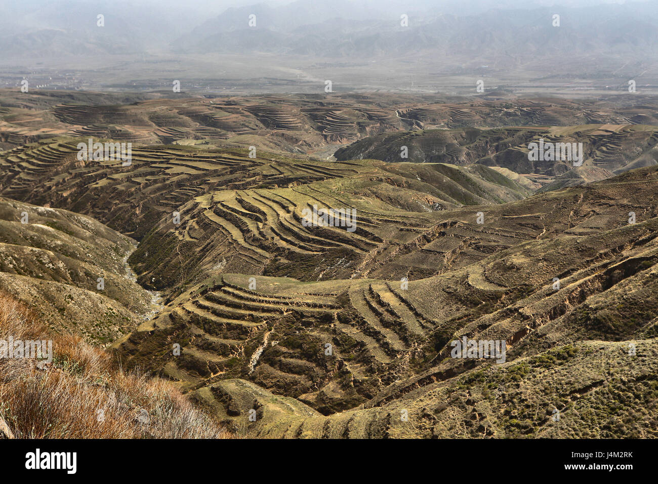 Wutai mountains, Shanxi, China Stock Photo