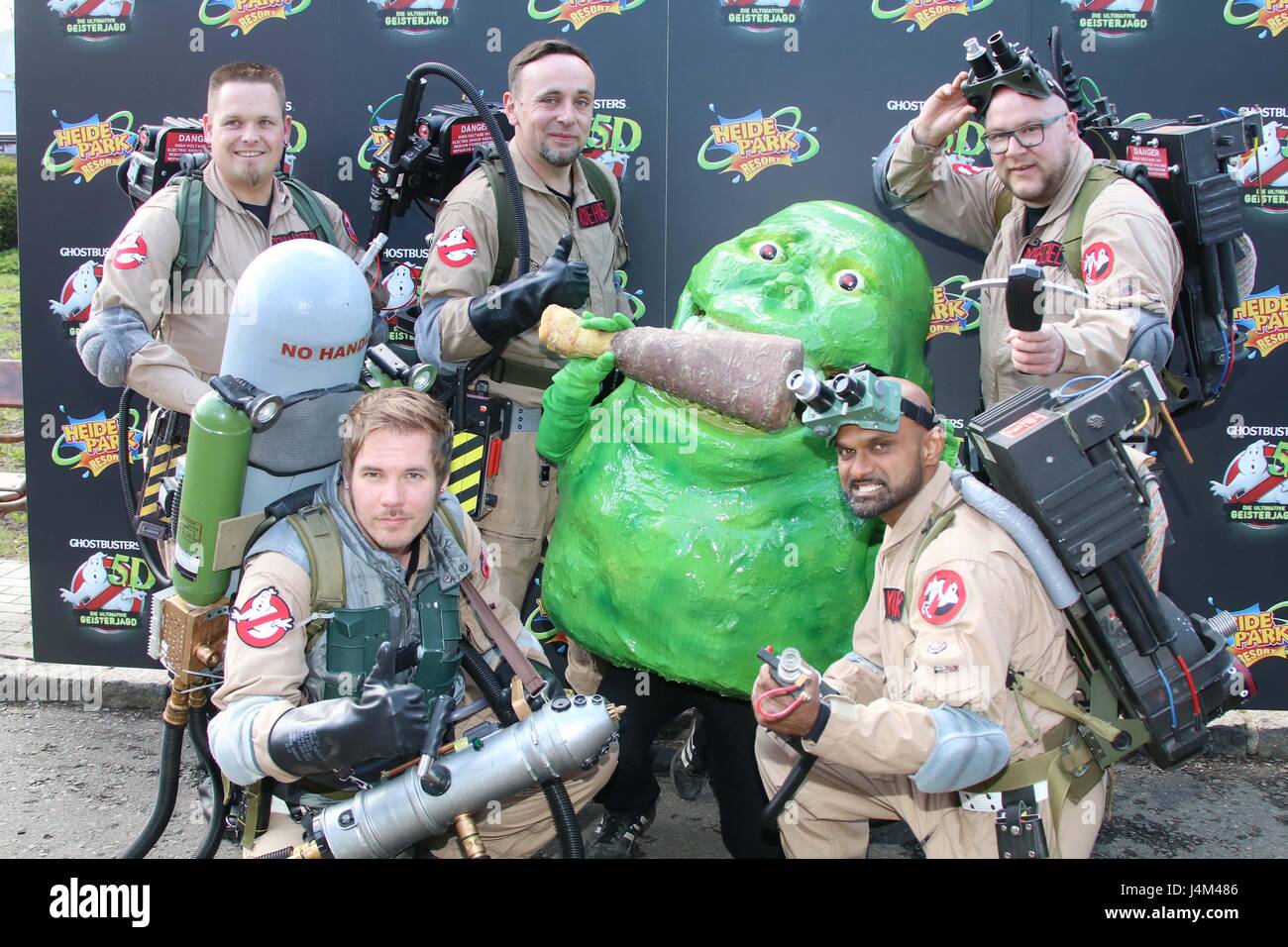 Unveiling Of The New Heide Park Attraction Ghostbusters 5d At Heide Stock Photo Alamy