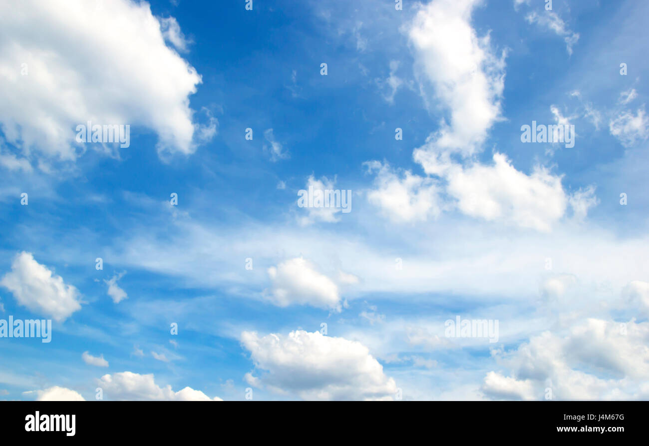 blue sky with cloud abstract nature background Stock Photo - Alamy