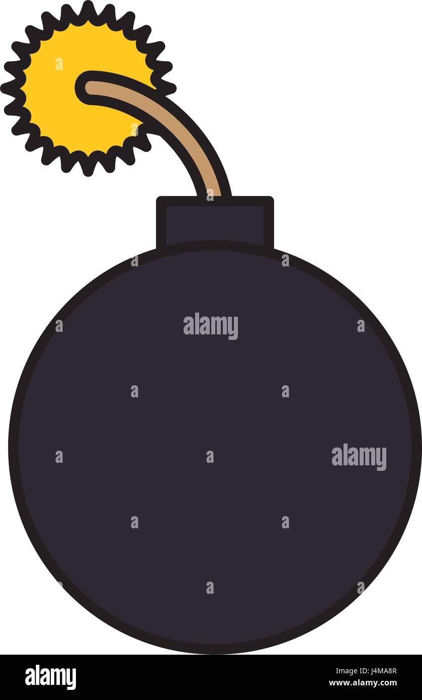 boom explosive isolated icon Stock Vector Image & Art - Alamy