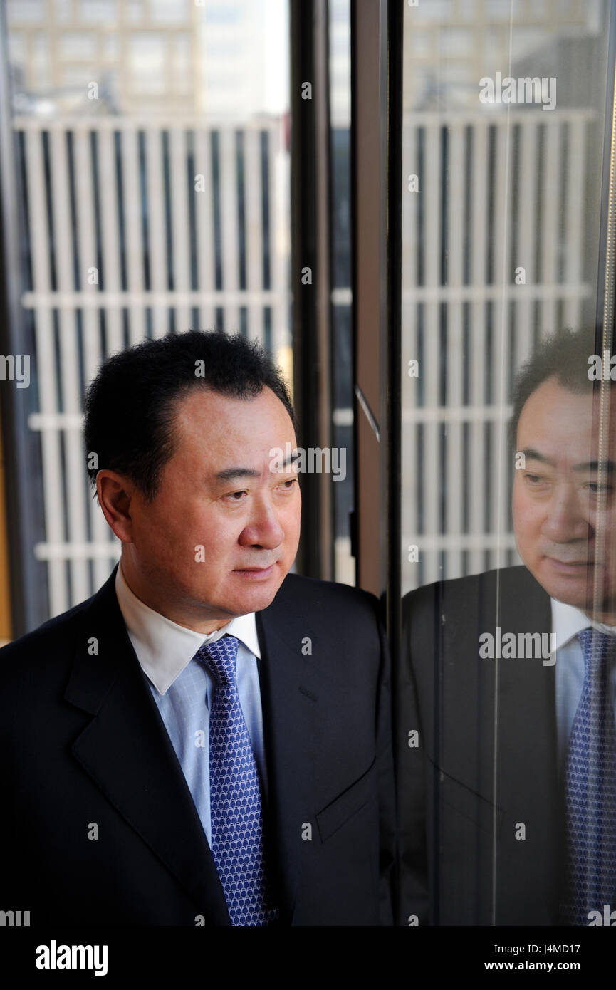 Wang Jianlin, Chinese billionaire and the chairman of Dalian Wanda