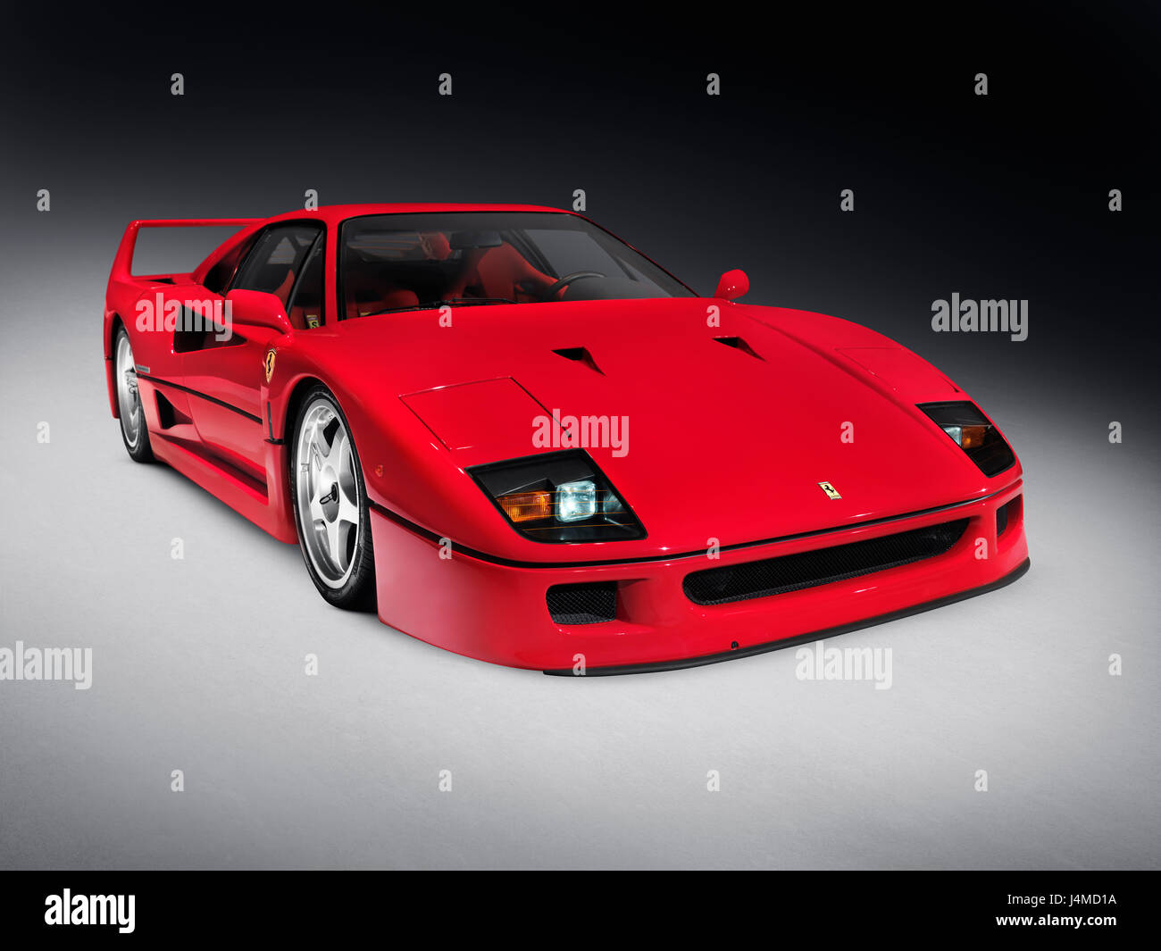 License and prints at MaximImages.com - Ferrari luxury sports car, supercar, automotive stock photo. Stock Photo