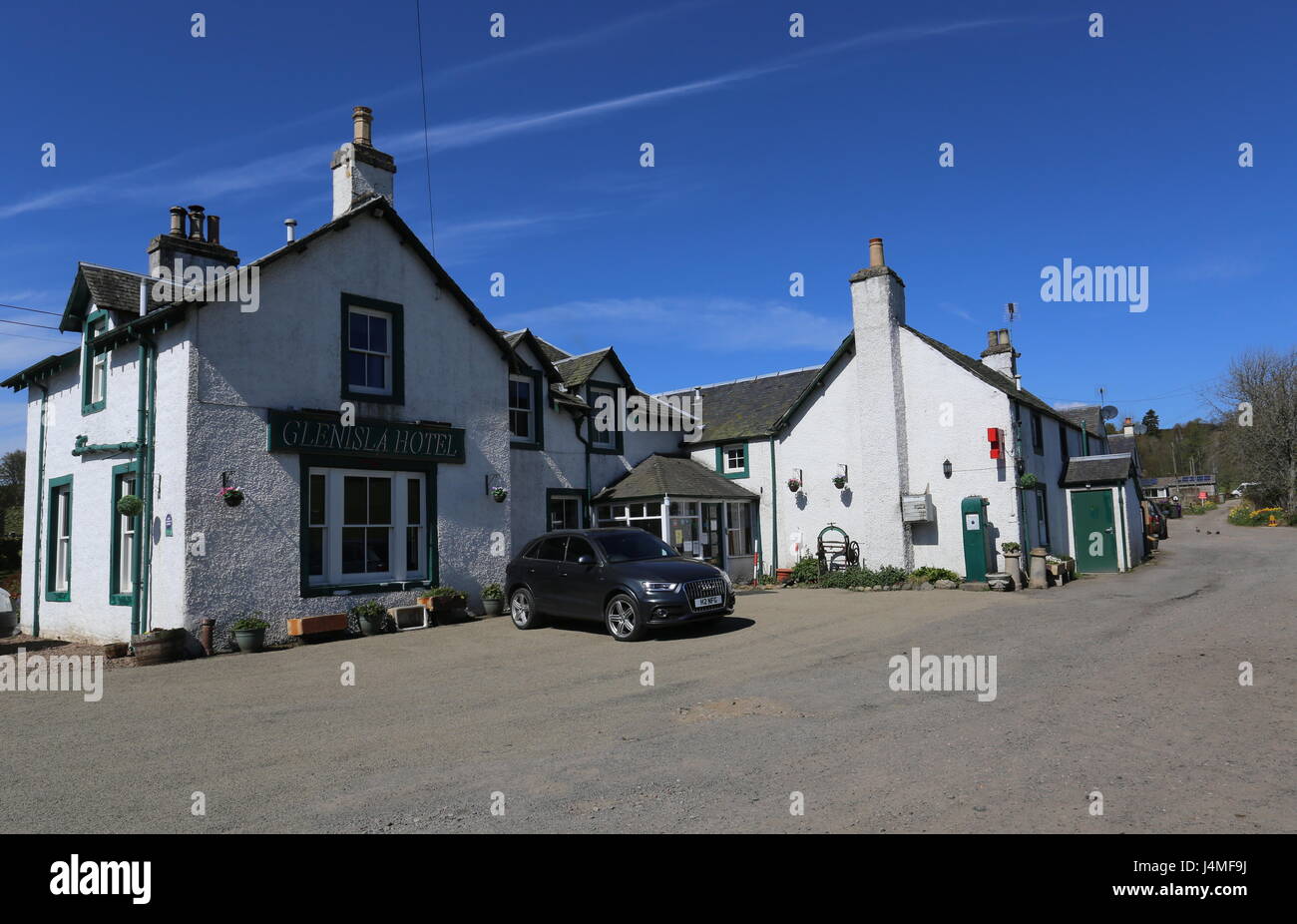 Kirkton of Glenisla Hotel Scotland May 2017 Stock Photo Alamy