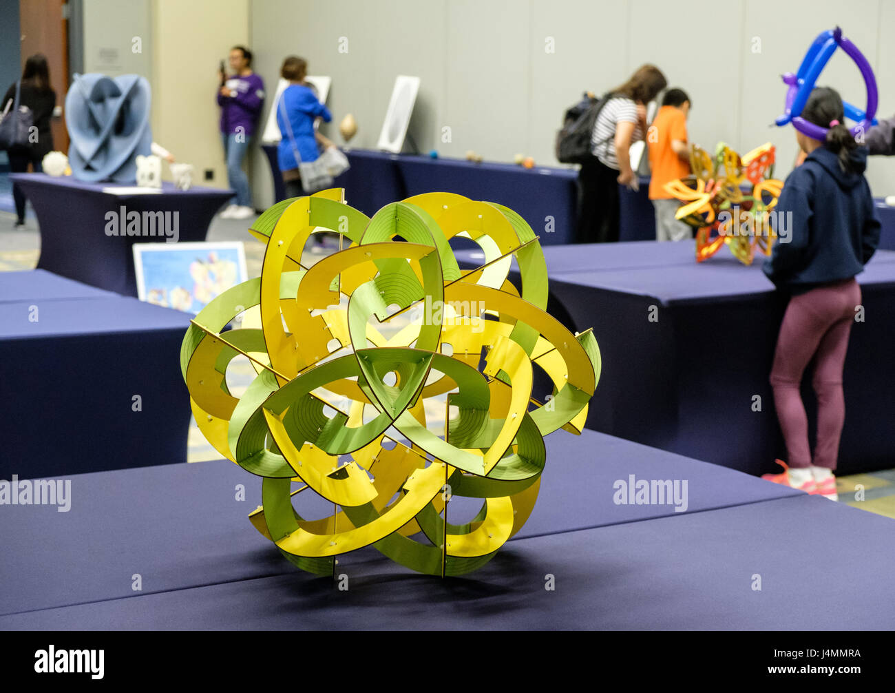 Mathematical Art on display at National Math Festival at the Walter E
