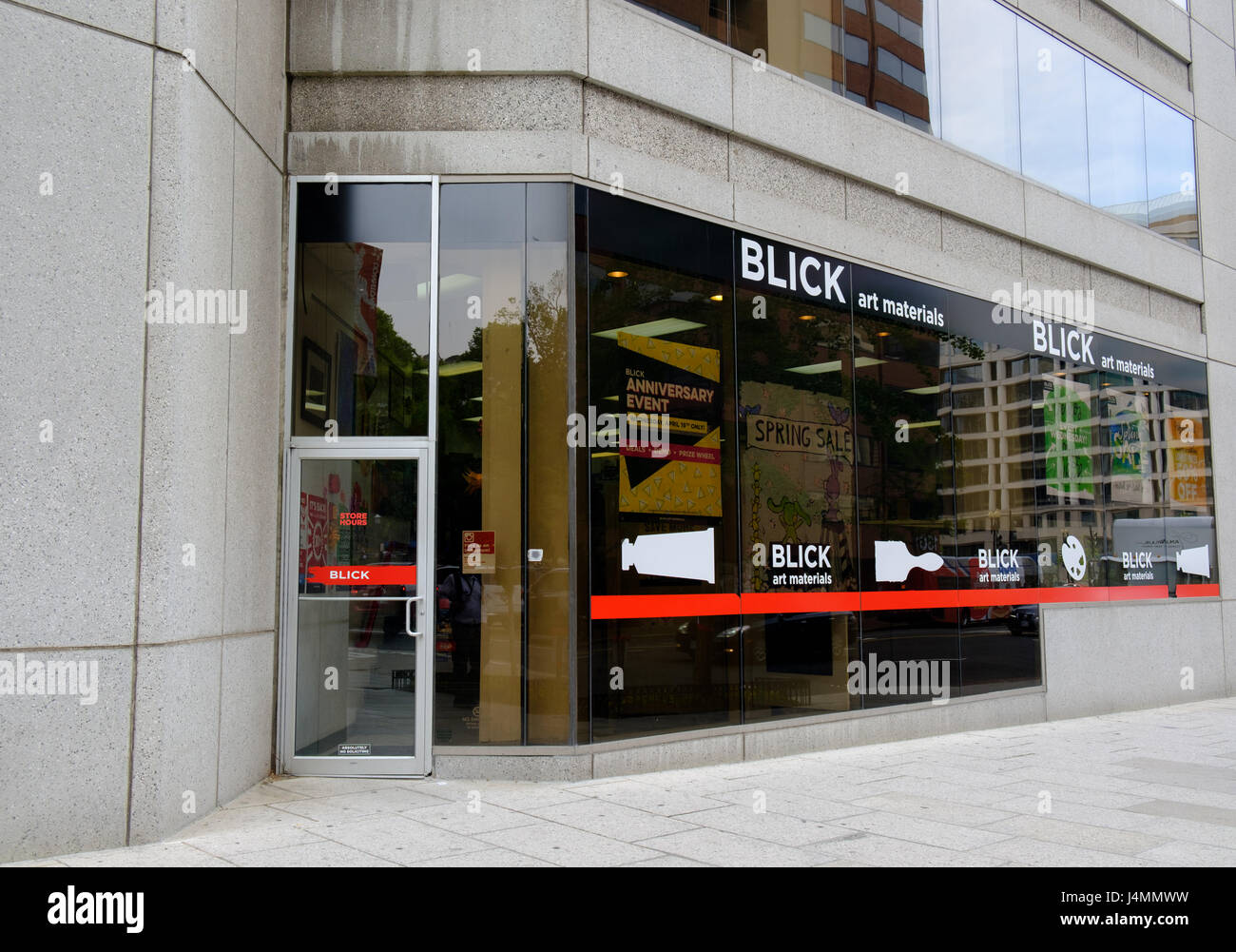 Blick Art Materials store, 1250 I St NW, downtown Washington, DC, USA Stock Photo