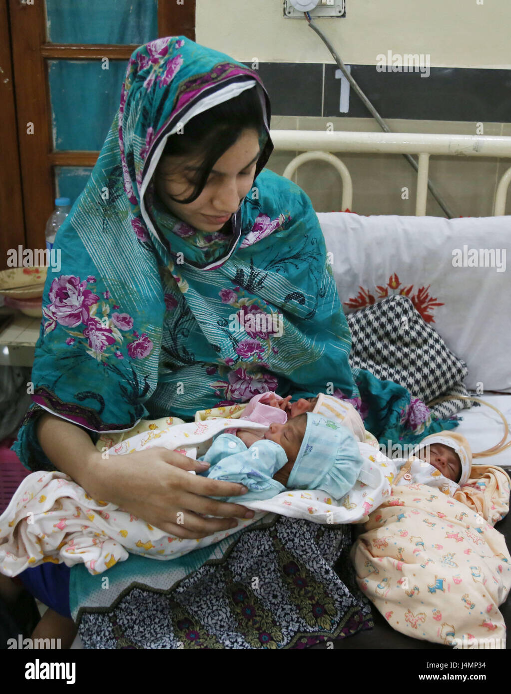 Mother's Day is celebrated in Lahore, Pakistan together with their