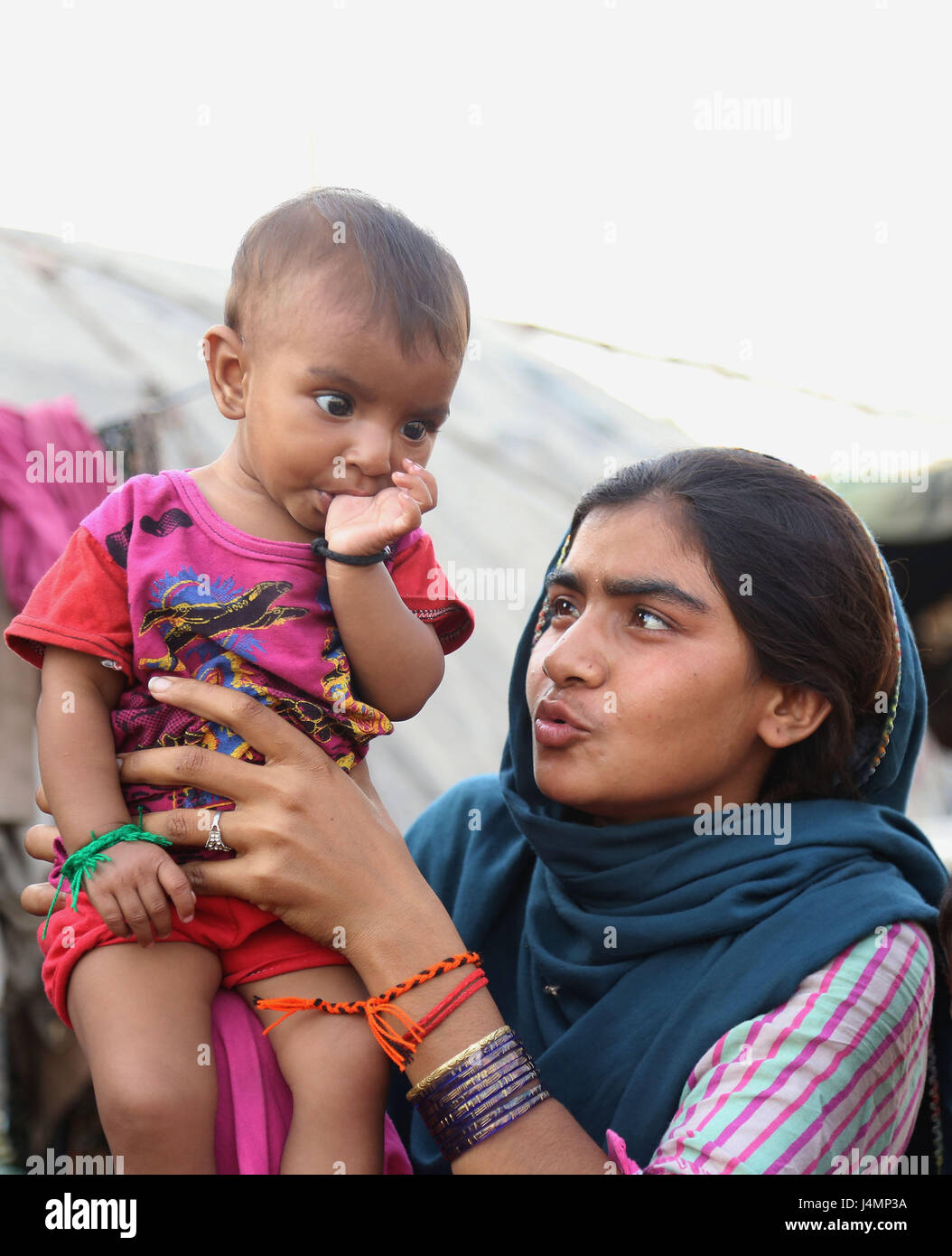 Pakistan Mami R Mother's Day is celebrated in Lahore, Pakistan together with their ...