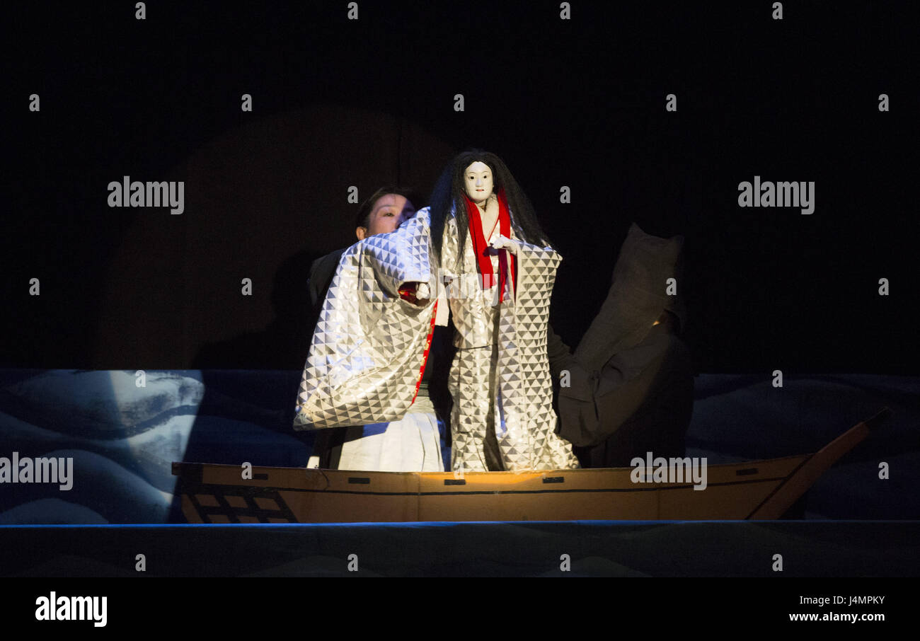 Puppet theater performance in Central Theater, Budapest Stock Photo Alamy