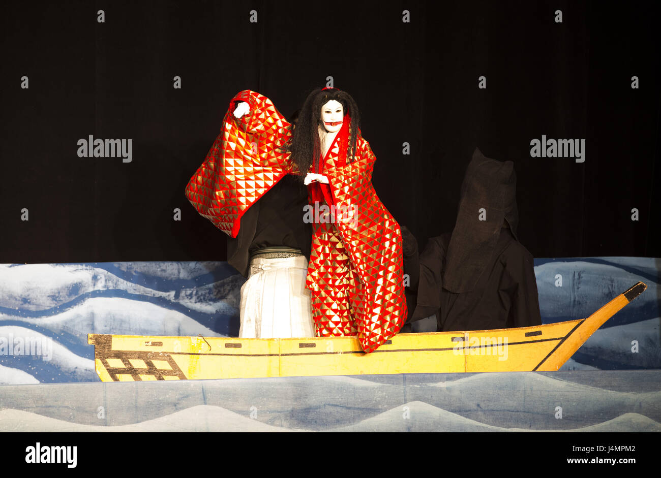 Puppet theater performance in Central Theater, Budapest Stock Photo Alamy