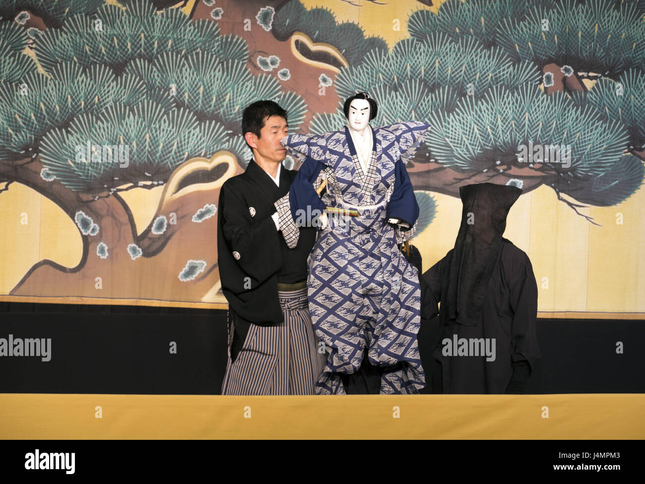 Puppet theater performance in Central Theater, Budapest Stock Photo Alamy