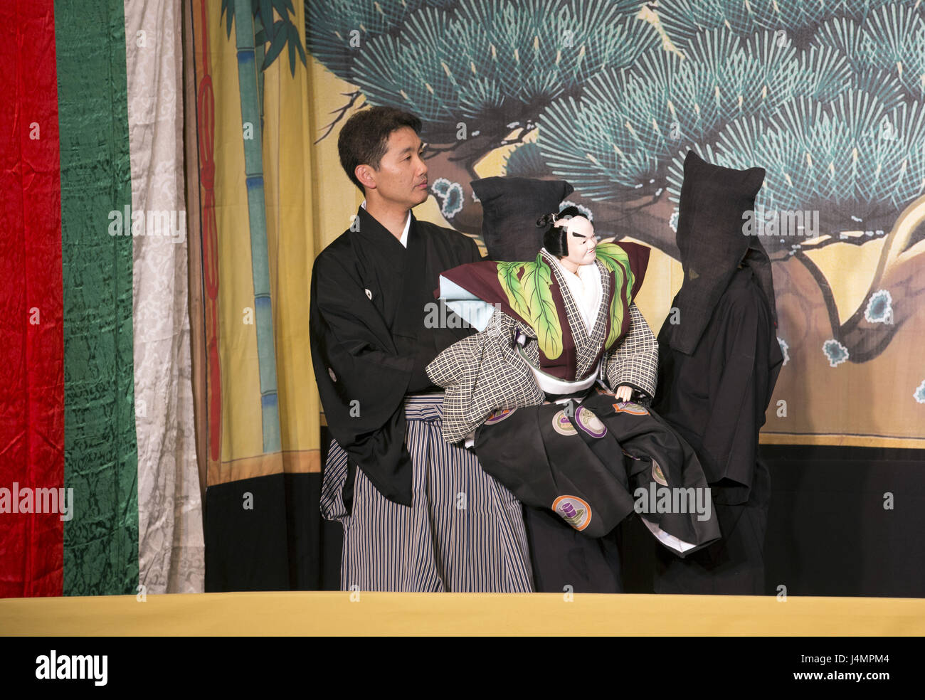 Puppet theater performance in Central Theater, Budapest Stock Photo Alamy