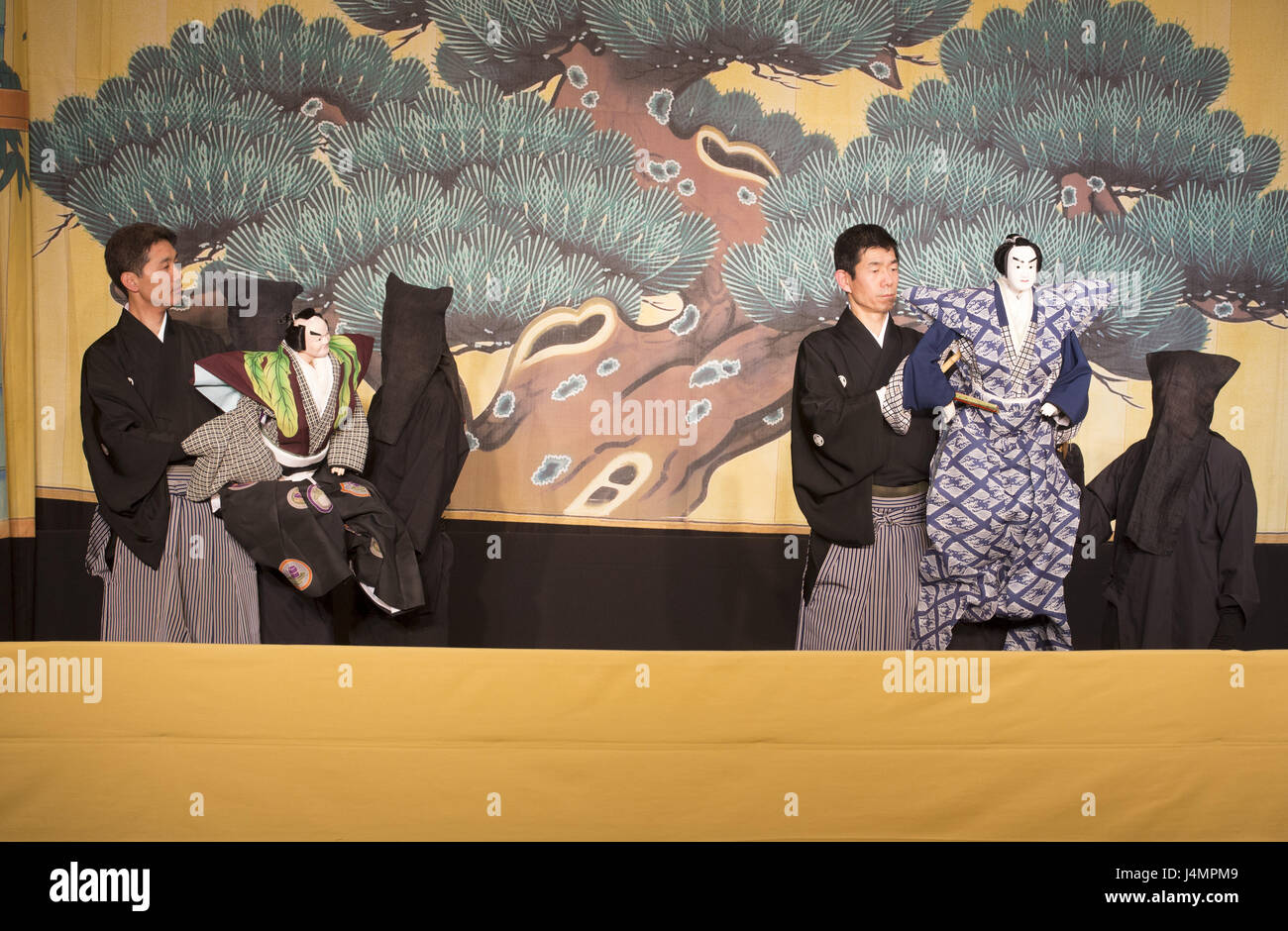 Puppet theater performance in Central Theater, Budapest Stock Photo Alamy