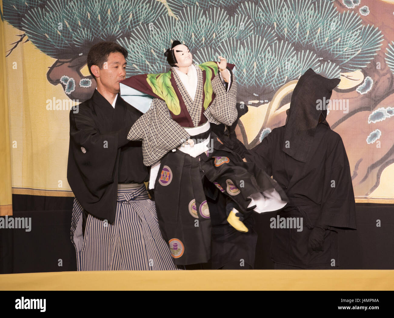 Puppet theater performance in Central Theater, Budapest Stock Photo Alamy