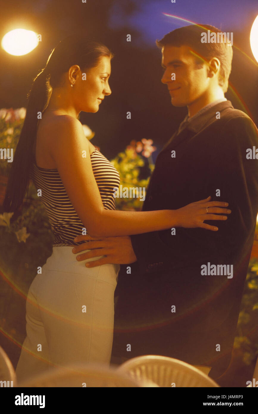 Flirtation Dancing in Evening Flirtation Dancing in Evening