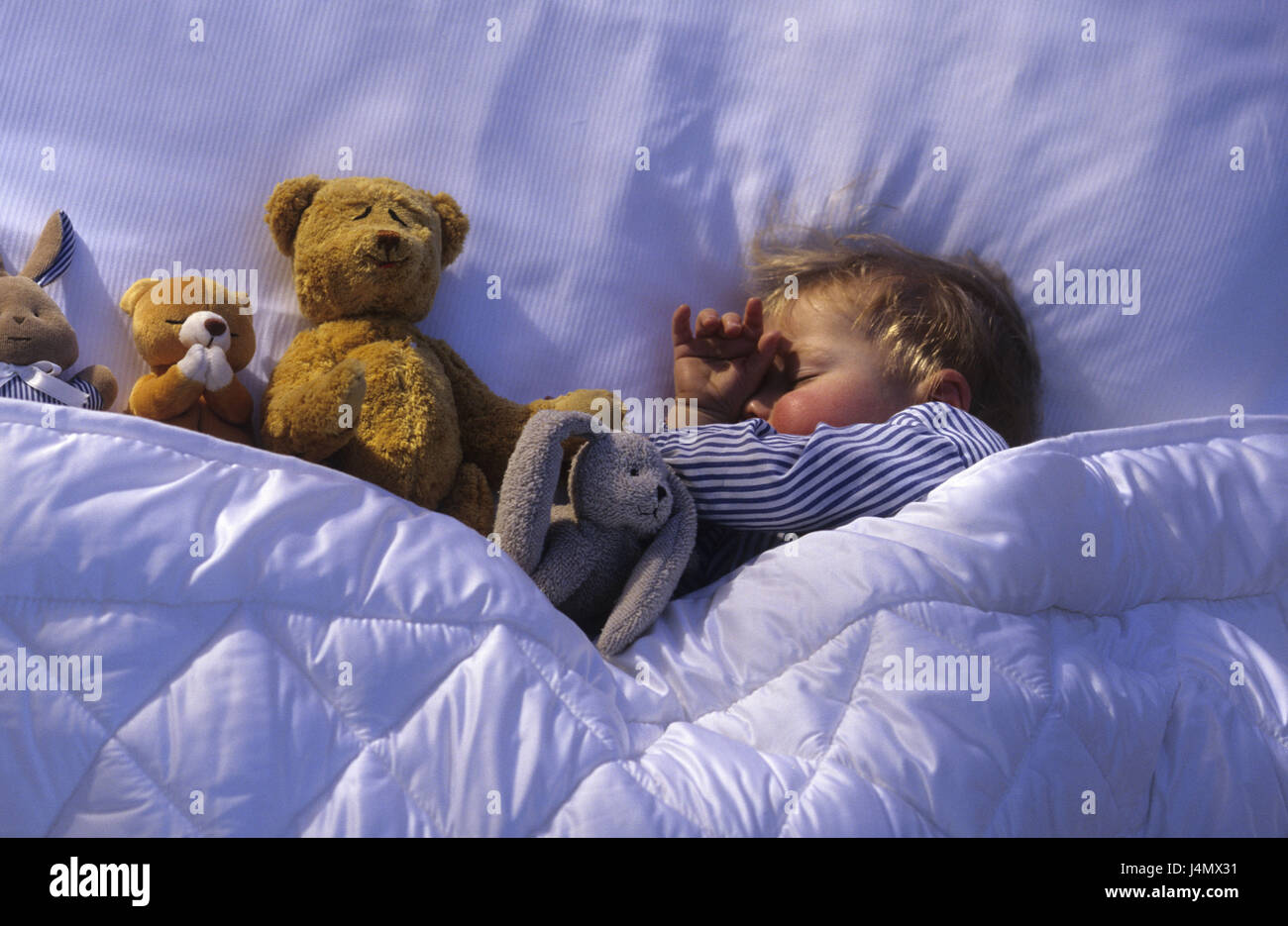Bed, baby, sleep, soft toys child, small, 1 years, boy, lie, rest page